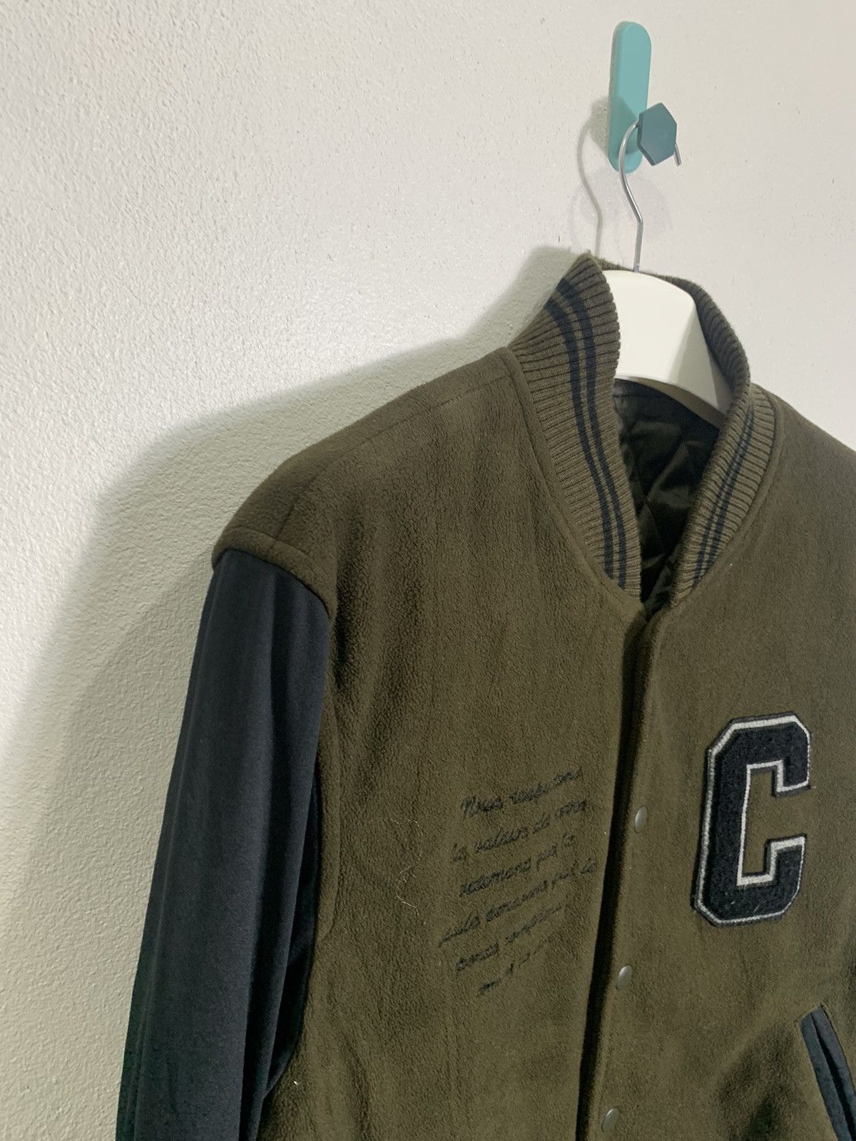 Japanese Brand 47-64BS52 Comme Ca Ism Varsity Jacket Size US L / EU 52-54 / 3 - 8 Thumbnail
