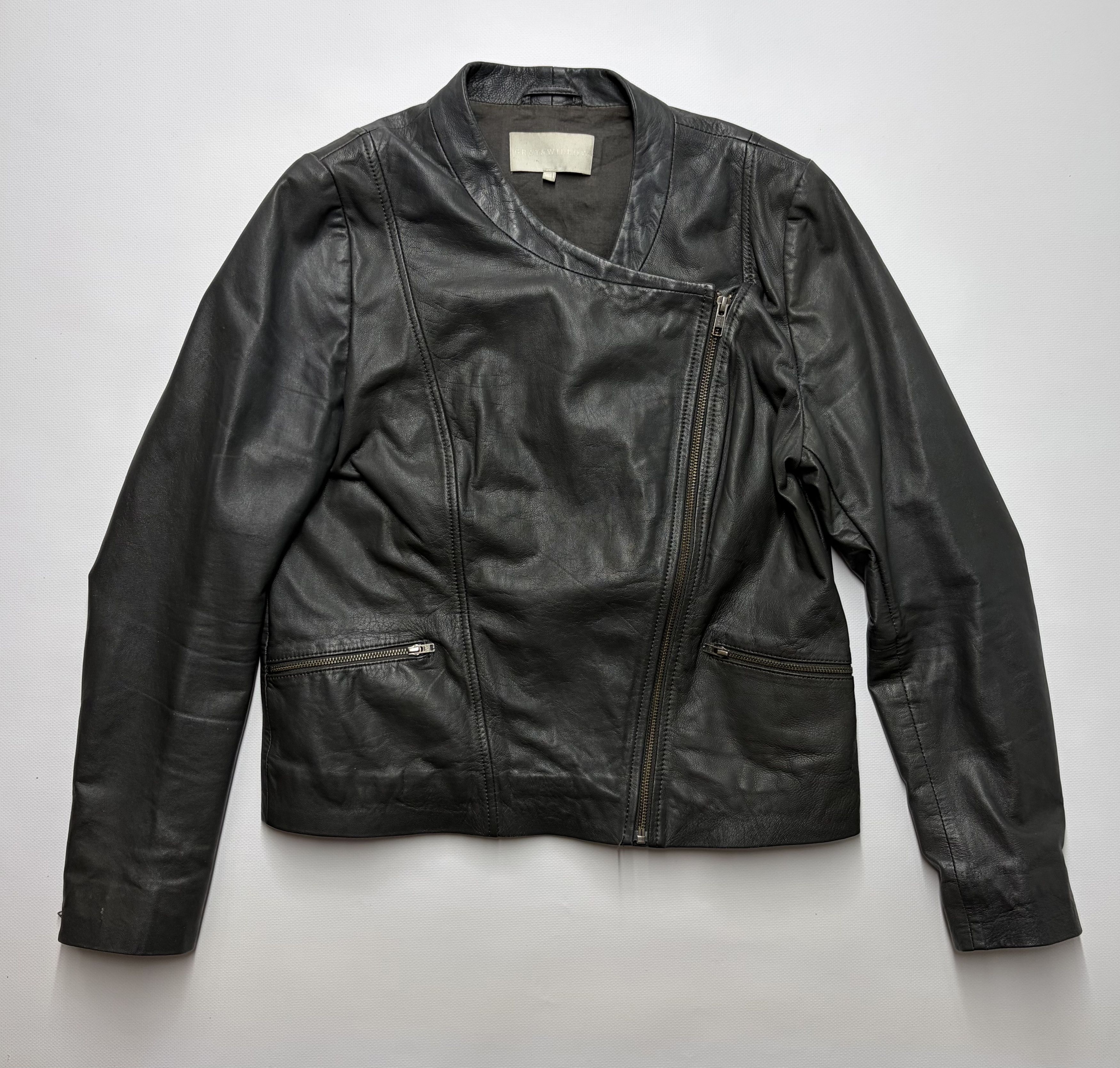 Vintage Vintage Women's Leather Jacket Size M / US 6-8 / IT 42-44 - 1 Thumbnail