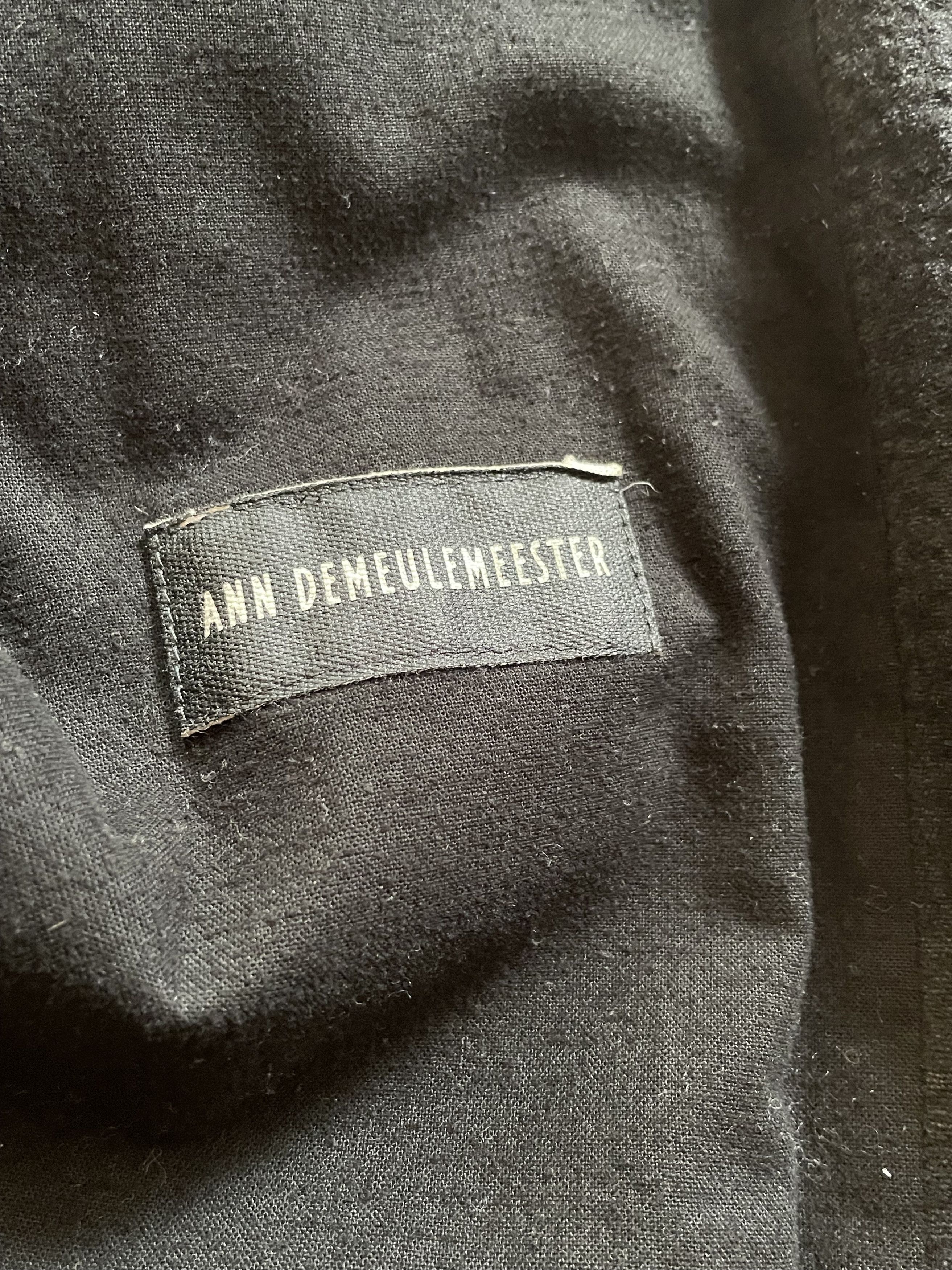 Ann Demeulemeester Ann Demeulemeester Wool Jacket/Blazer Size 48R - 4 Thumbnail