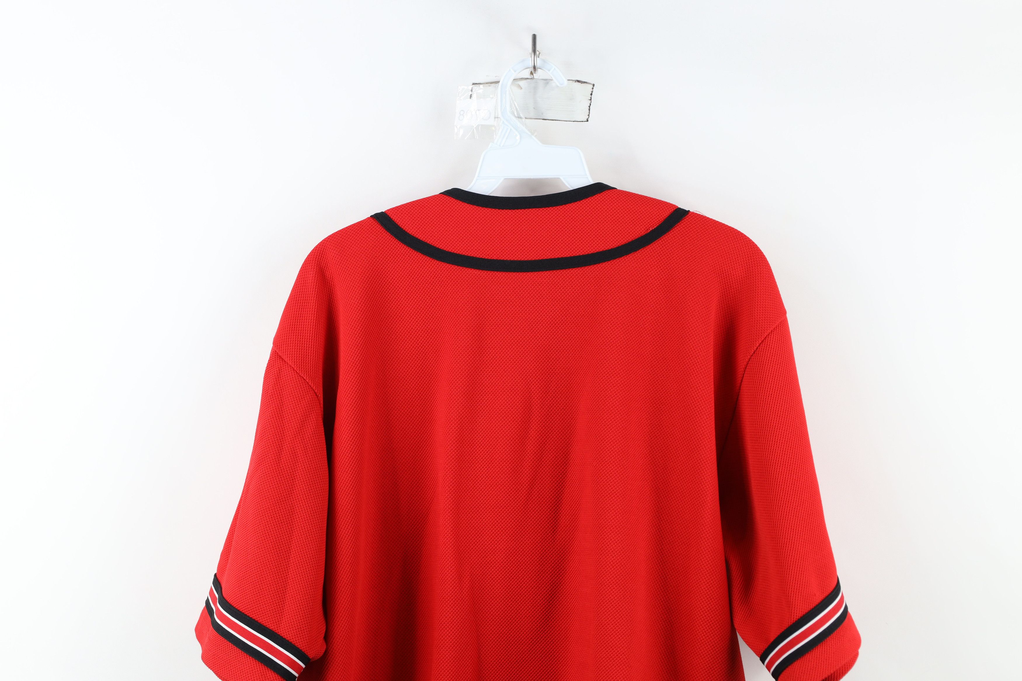 Vintage Vintage 90s Detroit Red Wings Hockey Baseball Jersey Red Size US XL / EU 56 / 4 - 13 Thumbnail
