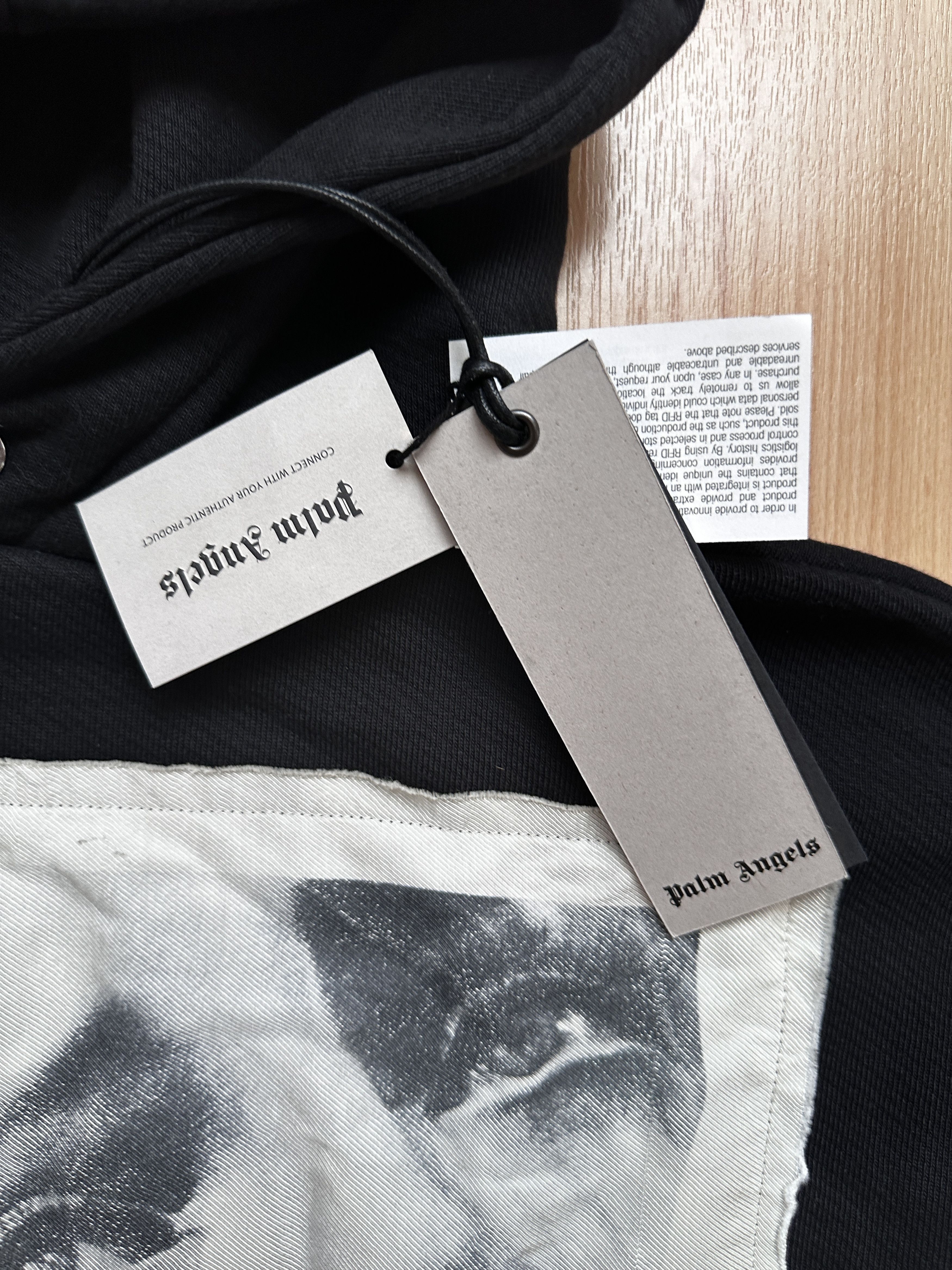 Palm Angels Palm Angels “Crying Eyes & Deer” Patch Hoodie (Rare Graphic) Size US XS / EU 42 / 0 - 4 Thumbnail