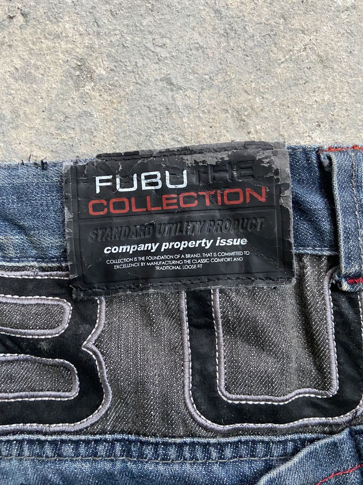 Fubu × Vintage Vintage Fubu Spellout Denim Size US 32 / EU 48 - 4 Thumbnail