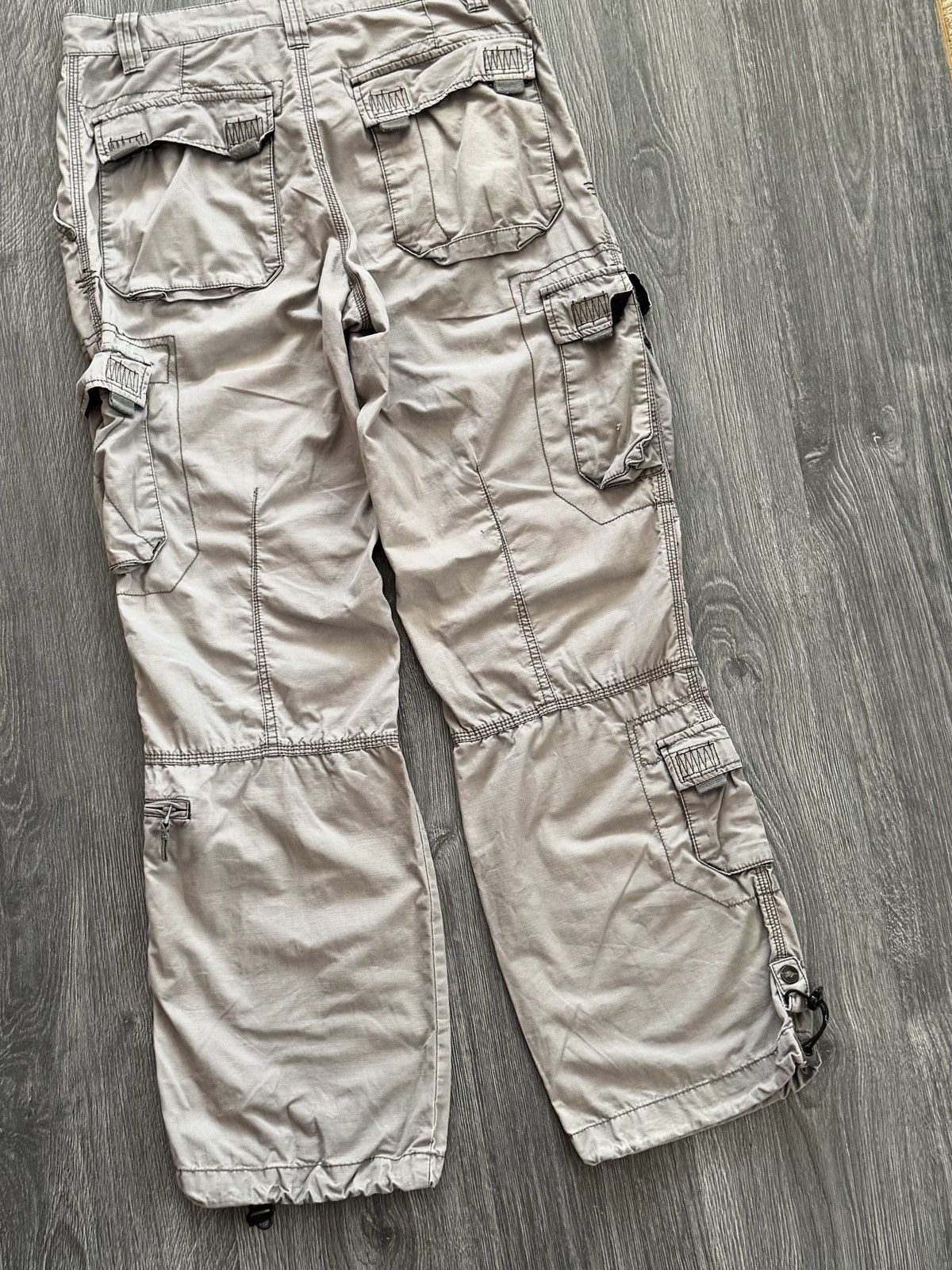 Japanese Brand Y2K Vintage parachute pants with drawstring cuffs Size US 32 / EU 48 - 7 Thumbnail