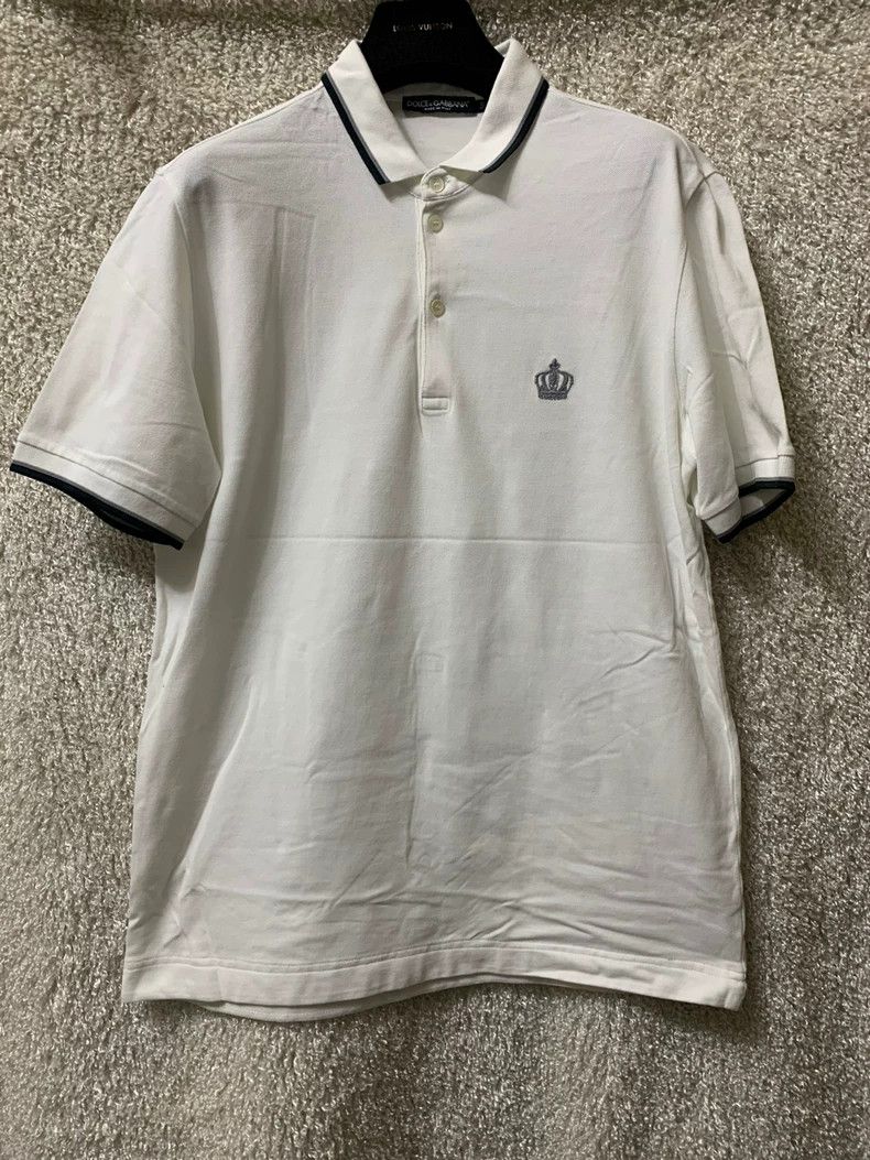 Dolce & Gabbana Dolce & Gabbana Men's Short Sleeve Polo Size US L / EU 52-54 / 3 - 1 Thumbnail