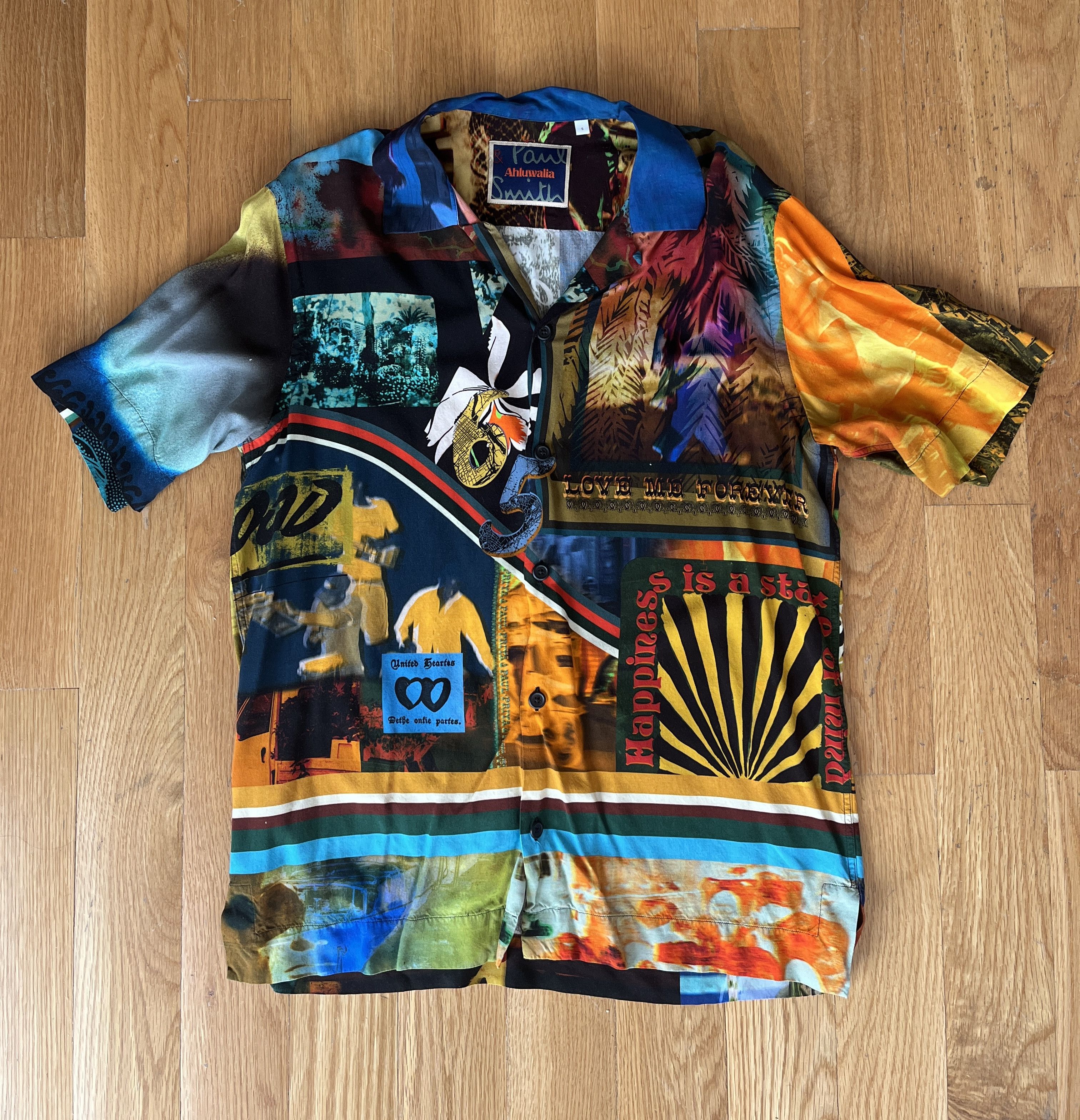 Ahluwalia Ahluwalia & Paul Smith Printed Shirt Size US S / EU 44-46 / 1 - 1 Thumbnail