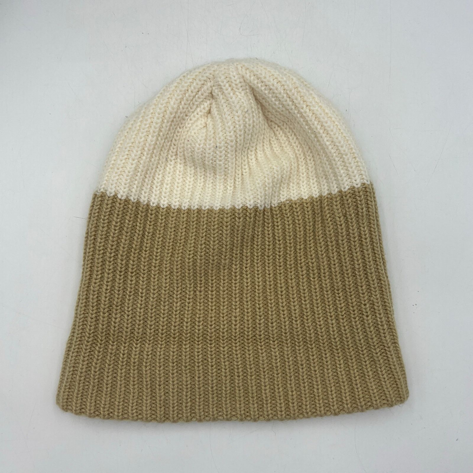 The North Face The North Face Ribbed Knit Beanie Hat Two Tone ColorBlock Size ONE SIZE - 8 Thumbnail