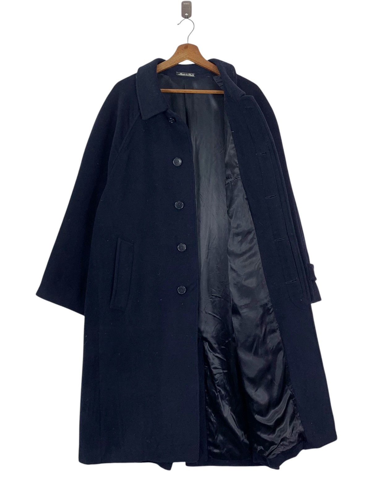80's GIORGIO ARMANI coated fabric padded coat – temporary-tokyo