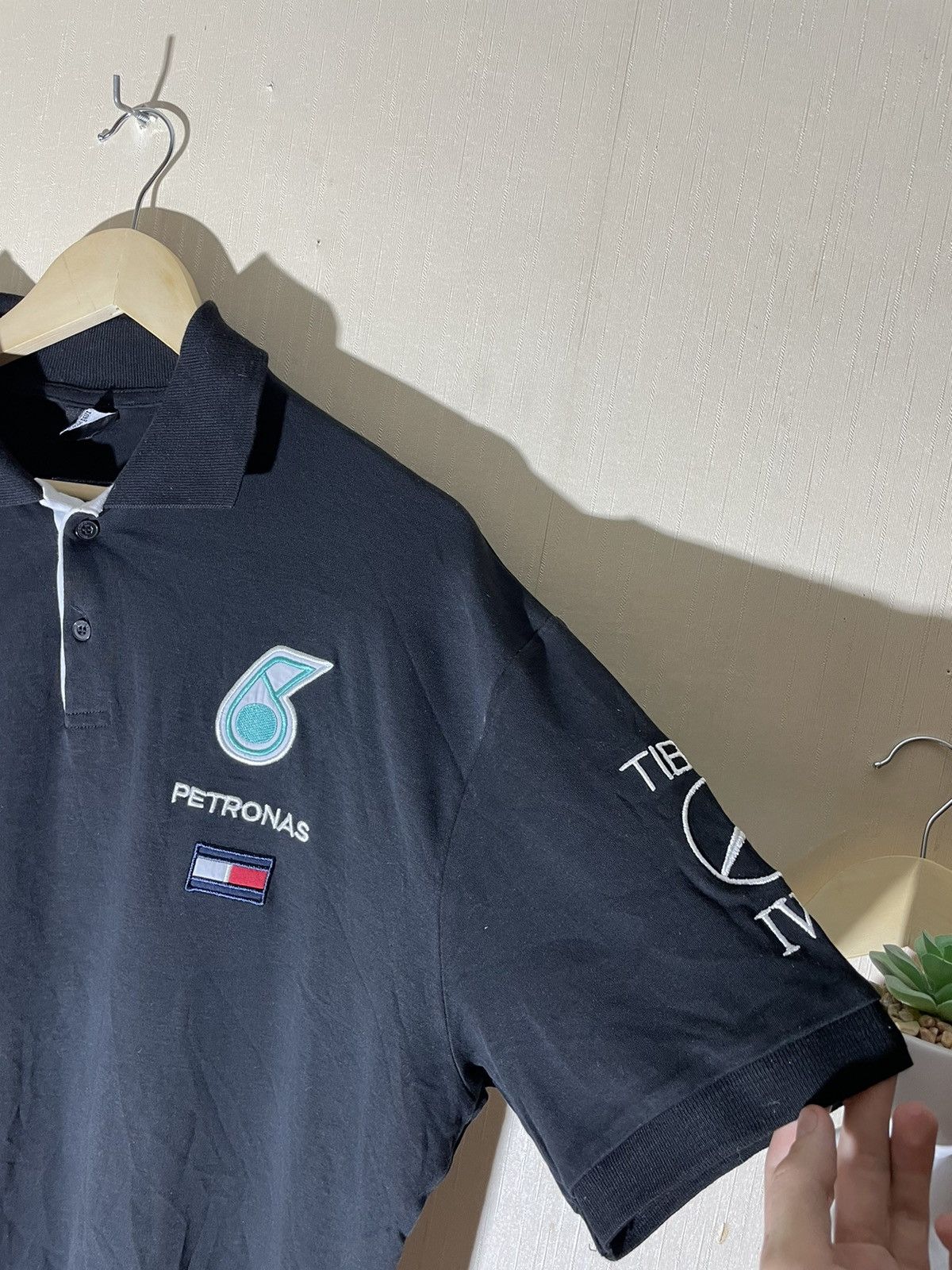 Vintage Mercedes Formula 1 racing polo shirt vintage Size US XL / EU 56 / 4 - 6 Thumbnail