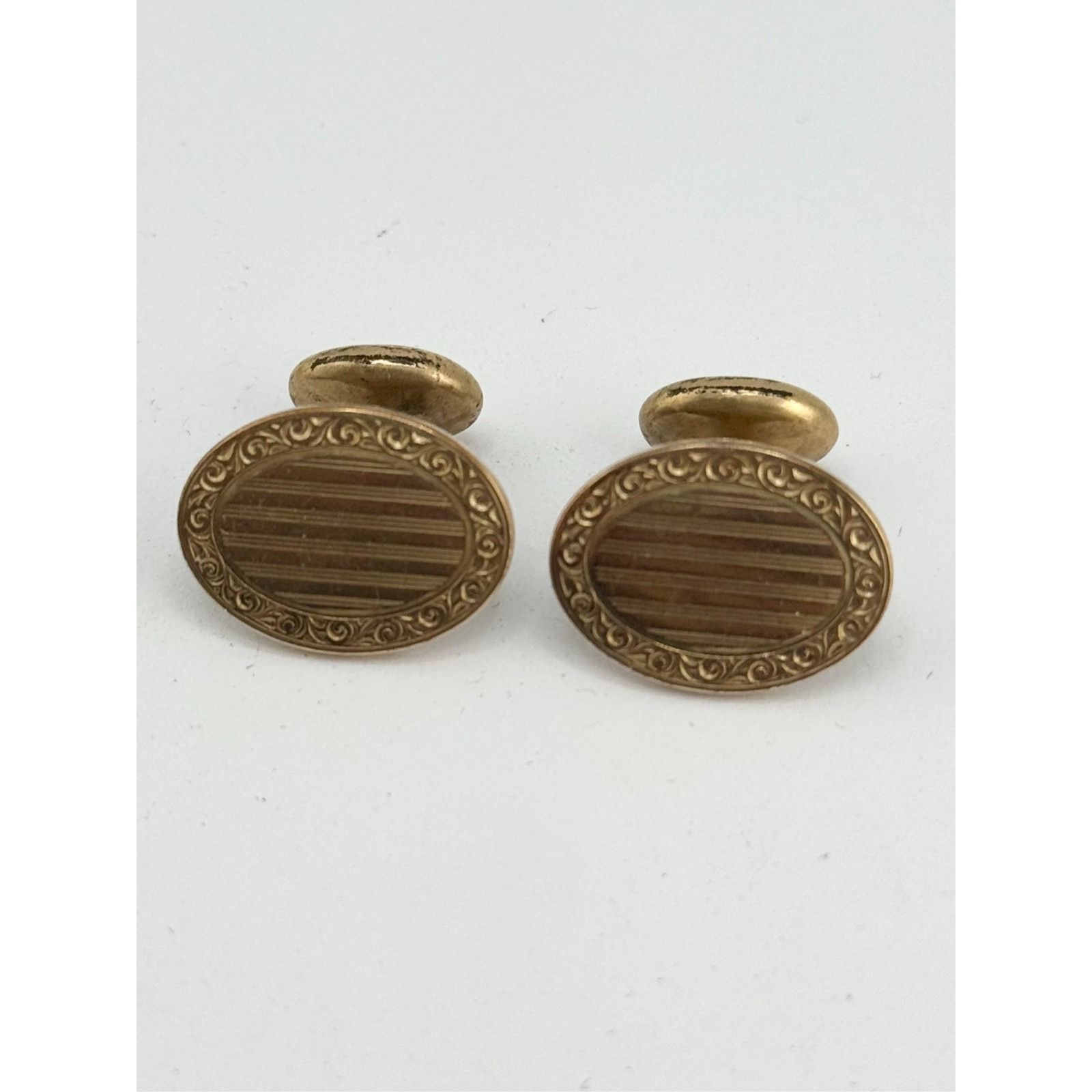 Vintage Vintage estate Krementz plated cuff links Size ONE SIZE - 3 Thumbnail
