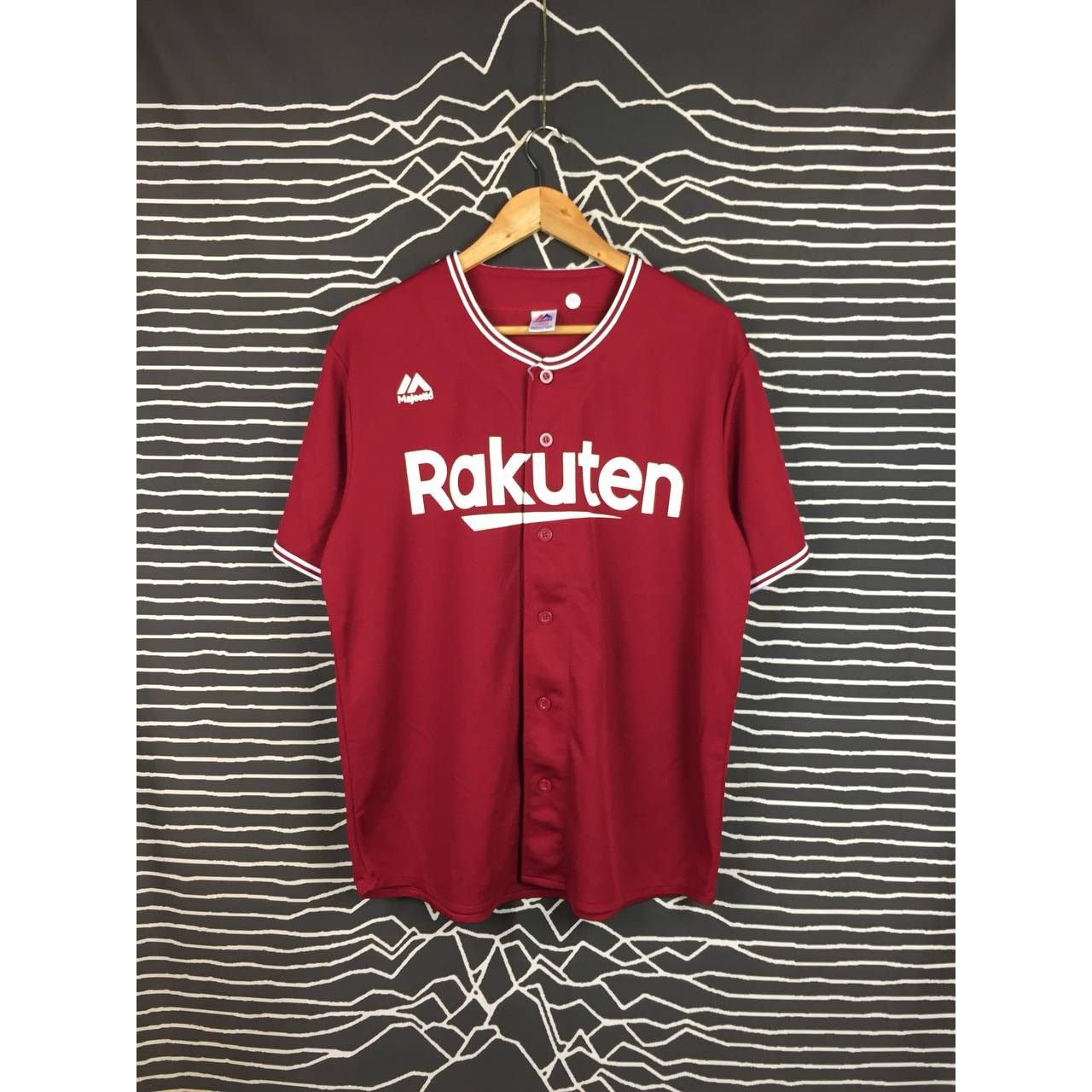 MLB × Majestic Majestic Tohoku Rakuten Golden Eagles Baseball Jersey Size US L / EU 52-54 / 3 - 2 Thumbnail