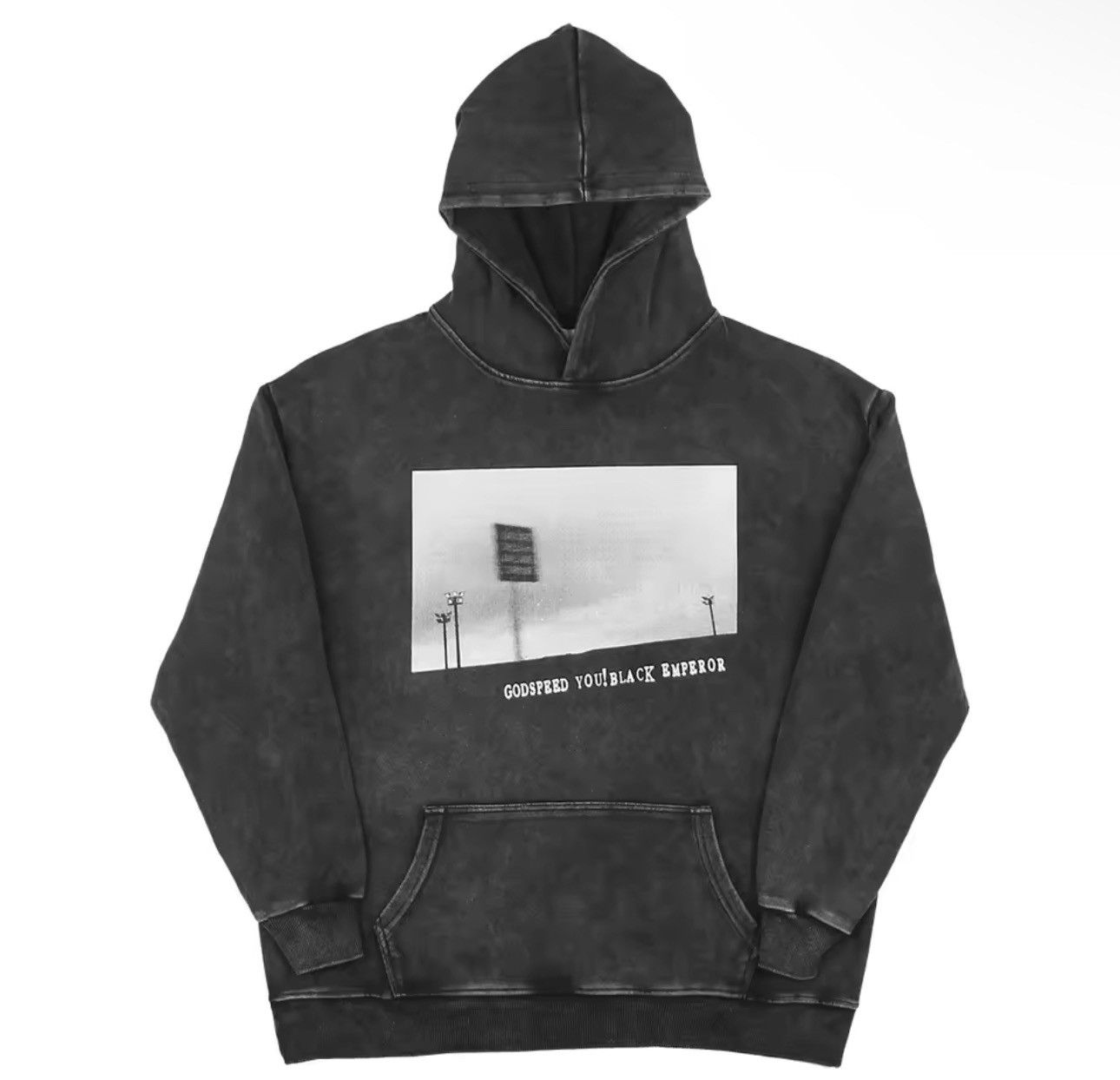 Other Streetwear Vintage Retro Style Washed Printed Hoodie Size US XL / EU 56 / 4 - 3 Thumbnail
