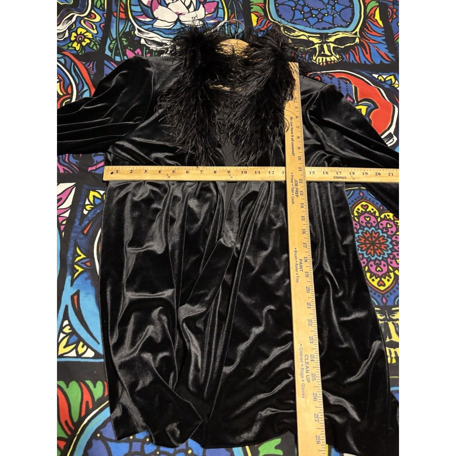 Other vintage y2k 90s fur black robe R&k Wardrobe Size 14 Sexy Size L / US 10 / IT 46 - 6 Thumbnail