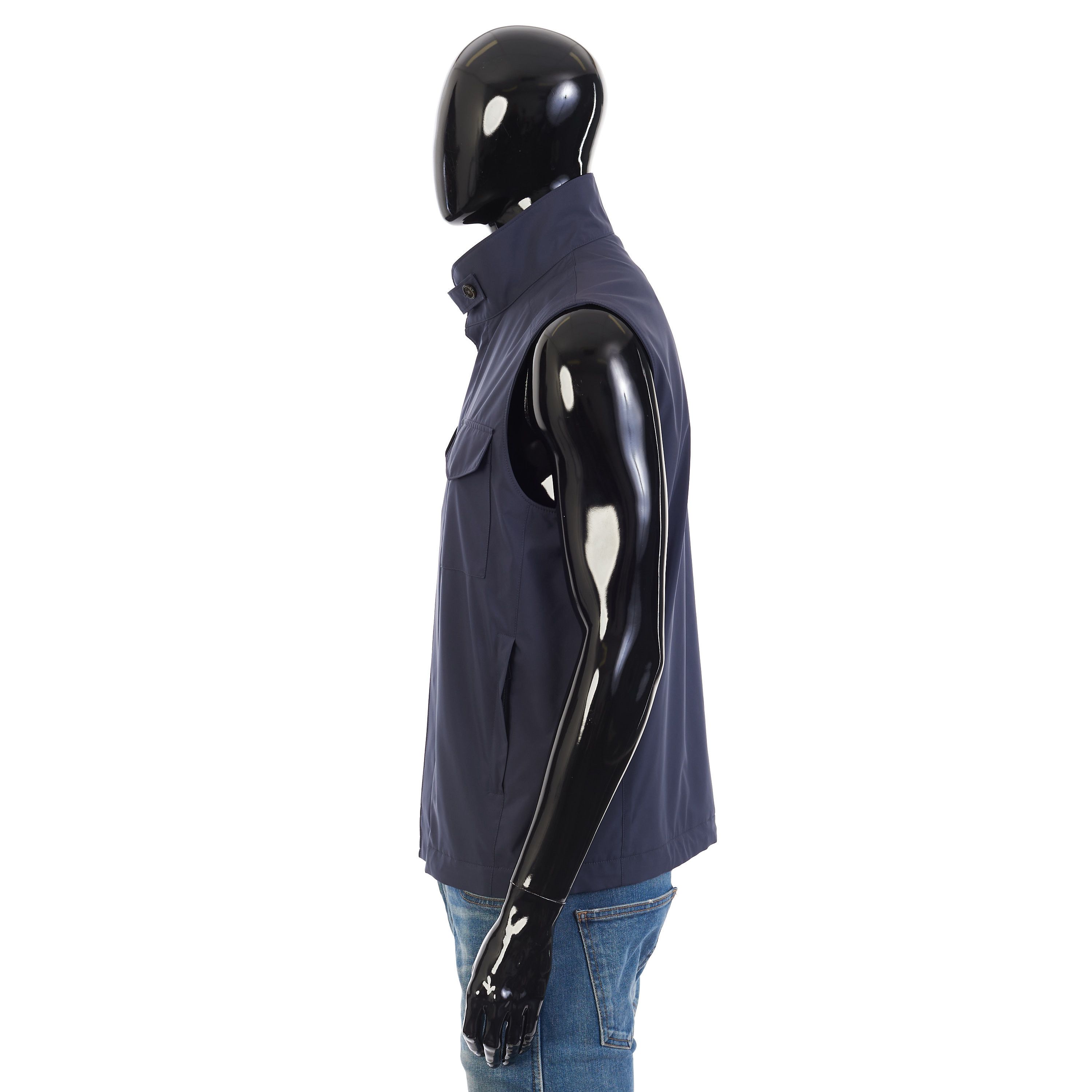 Loro Piana Navy Blue Windmate Traveller Vest - Cashmere Lining Size US S / EU 44-46 / 1 - 3 Thumbnail