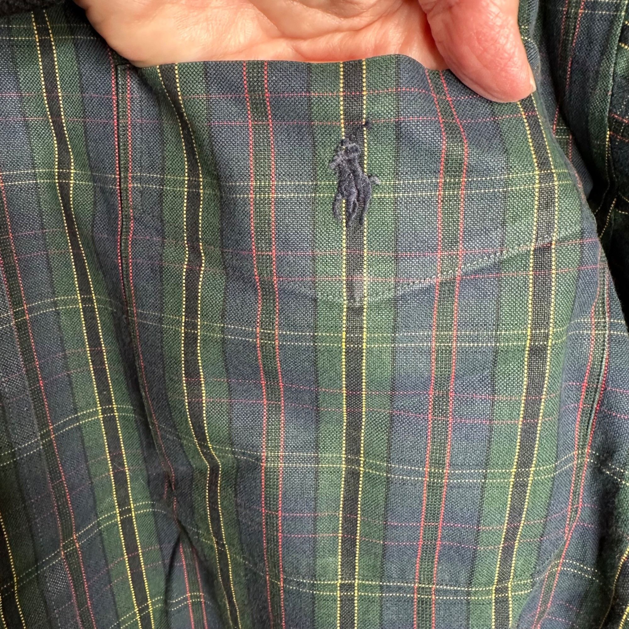 Ralph Lauren Ralph Lauren Plaid Big Shirt long sleeve button down Sz XL Size US XL / EU 56 / 4 - 3 Thumbnail
