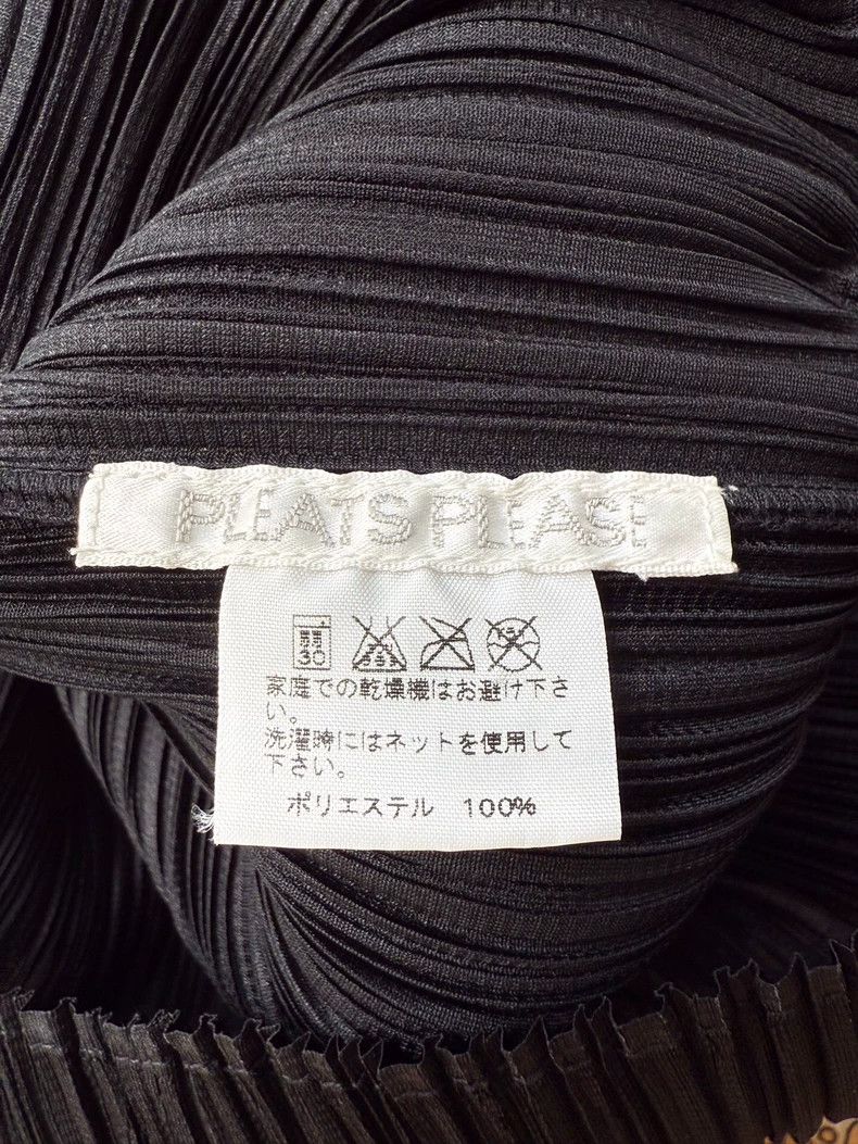 Issey Miyake Issey Miyake size:4 Black Chinese-style stand-up collar to Size XS / US 0-2 / IT 36-38 - 4 Thumbnail