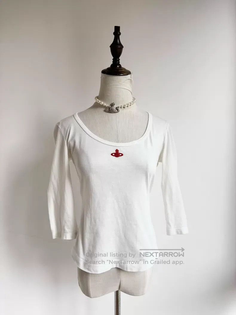 Other Vivienne Westwood White Saturn seven-eighth sleeve base la Size M / US 6-8 / IT 42-44 - 1 Thumbnail