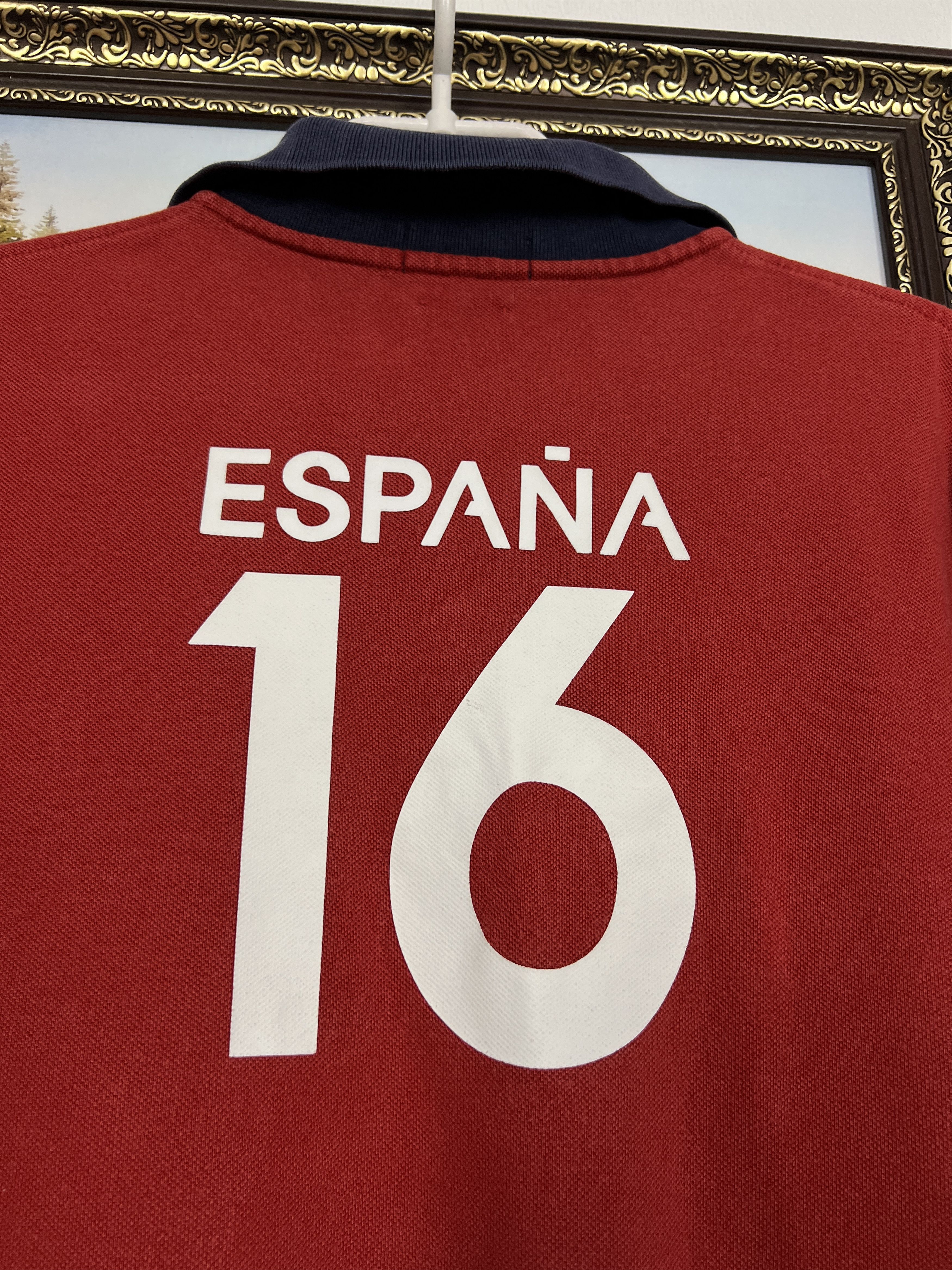 Polo Ralph Lauren Spain Espana Big Pony Rare Chief Keef Blue Shirt Jersey Size US XXL / EU 58 / 5 - 9 Thumbnail