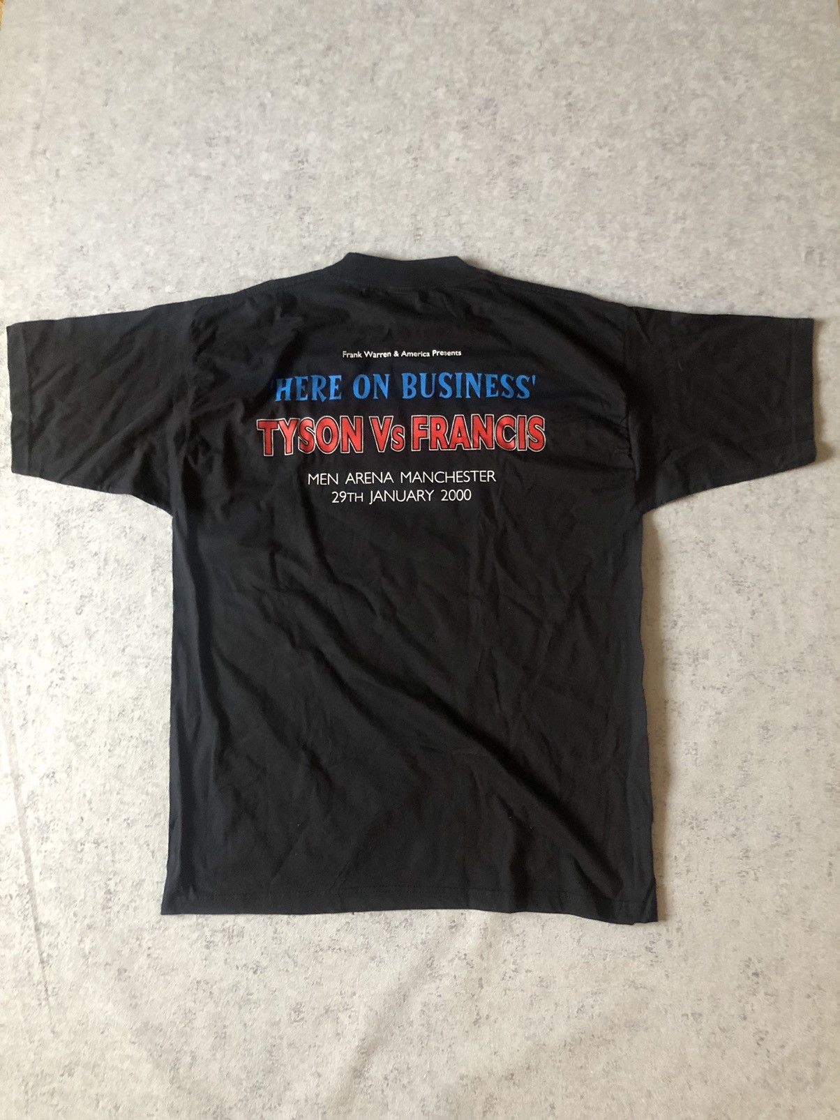 Rap Tees × Vintage VINTAGE 2000 MIKE TYSON VS JULIUS FRANCIS PROMO TEE Size US XL / EU 56 / 4 - 3 Thumbnail
