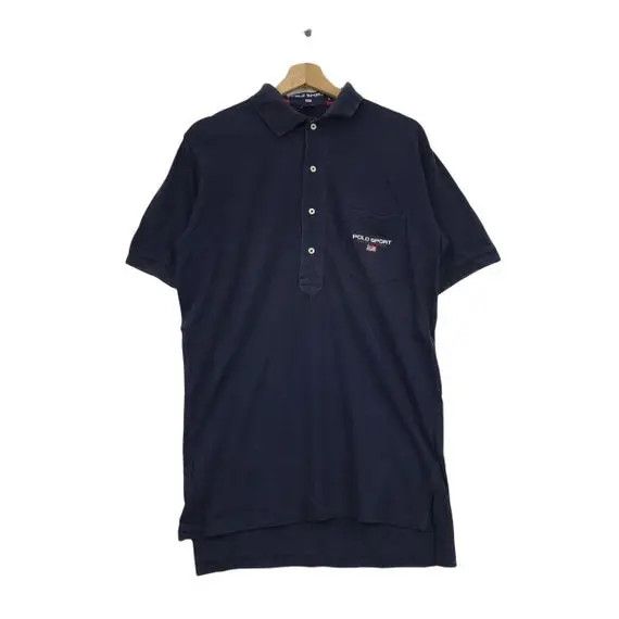 Polo Ralph Lauren Vtg 90’ Polo Sport USA RALPH LAUREN Polo Tee Shirt Size US M / EU 48-50 / 2 - 1 Thumbnail