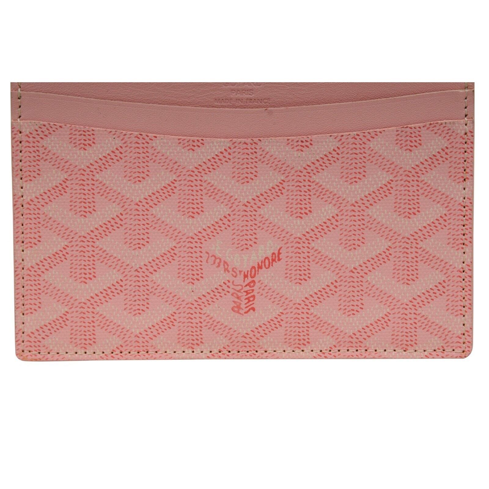 Saint Sulpice Card Holder XL Pink Wallet - 01985