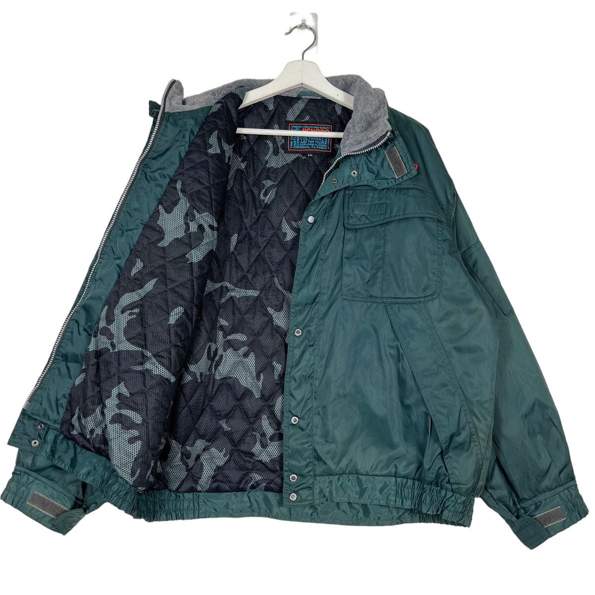 Japanese Brand 🔥 VINTAGE JICHODO DENSO BOMBER JACKET Size US L / EU 52-54 / 3 - 9 Thumbnail