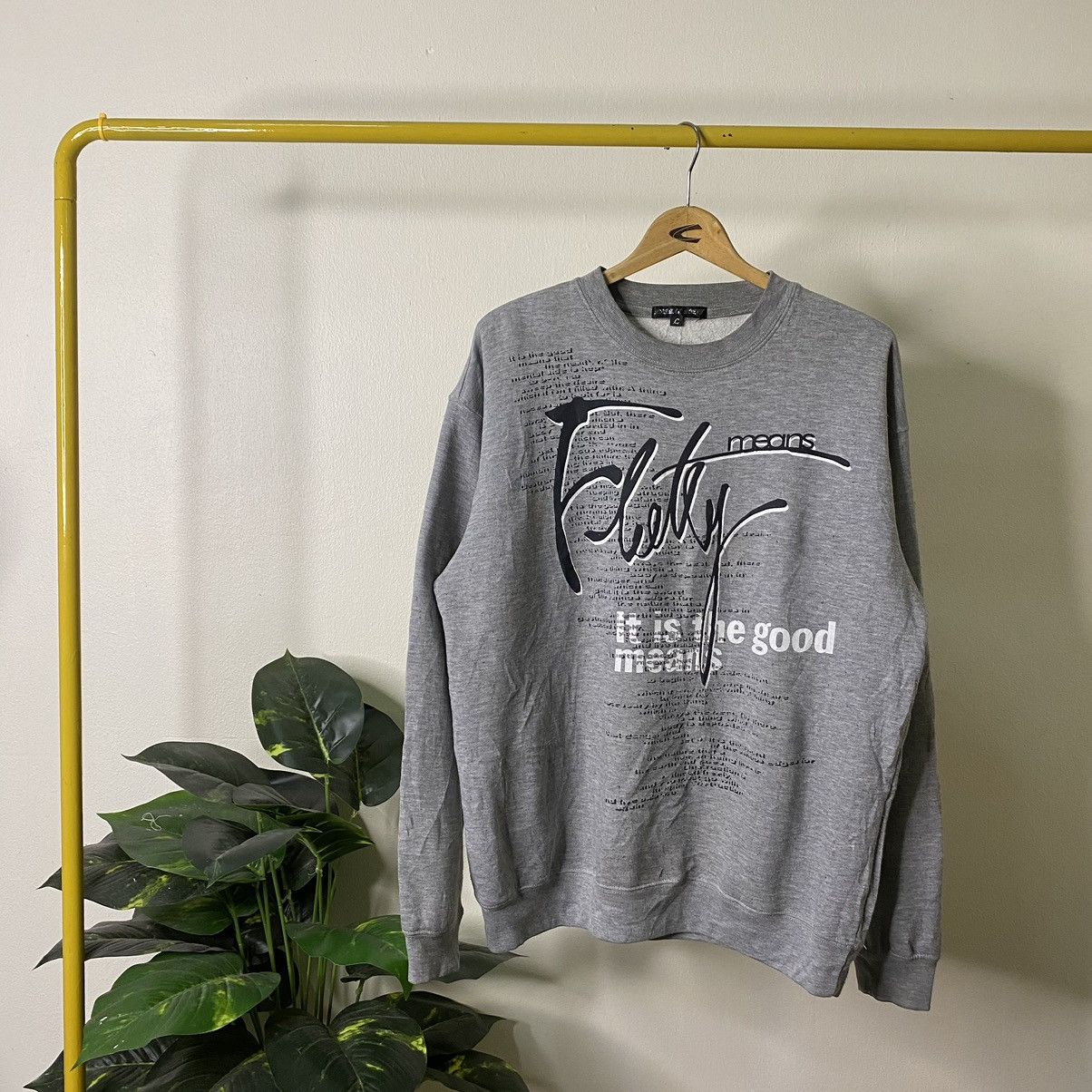 If Six Was Nine × Japanese Brand × Seditionaries Primal Point Seditionaries Poem Cyber Gothic Punk Sweatshirt Size US L / EU 52-54 / 3 - 1 Thumbnail