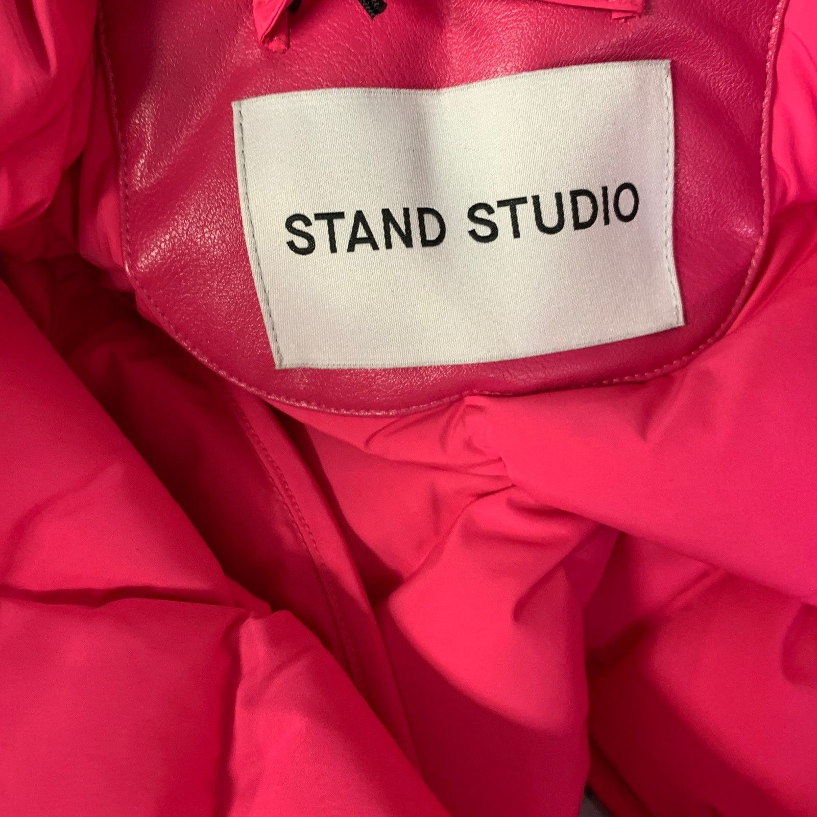 STAND STUDIO STAND STUDIO Size S Pink Polyester Quilted Cropped Jacket Size S / US 4 / IT 40 - 5 Thumbnail
