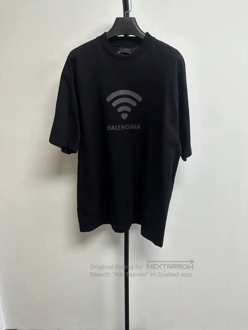Balenciaga Balenciaga Letter Printed Short Sleeve T-Shirt Size US S / EU 44-46 / 1 - 1 Thumbnail