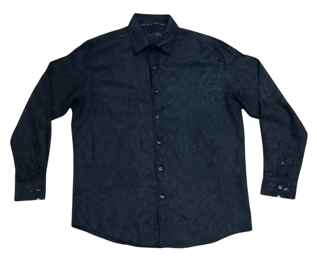 Japanese Brand black peace now button up bat collar shirt | Grailed