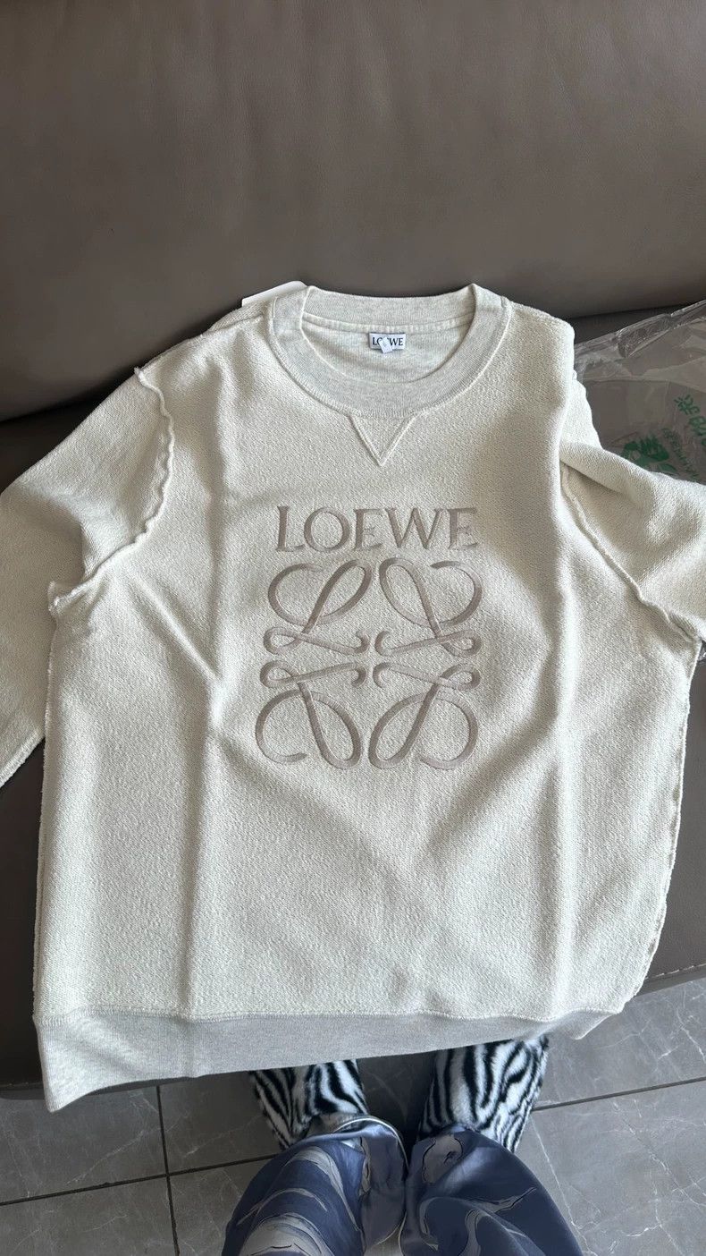 Loewe Loewe Embroidered classic sweater Size L / US 10 / IT 46 - 4 Thumbnail