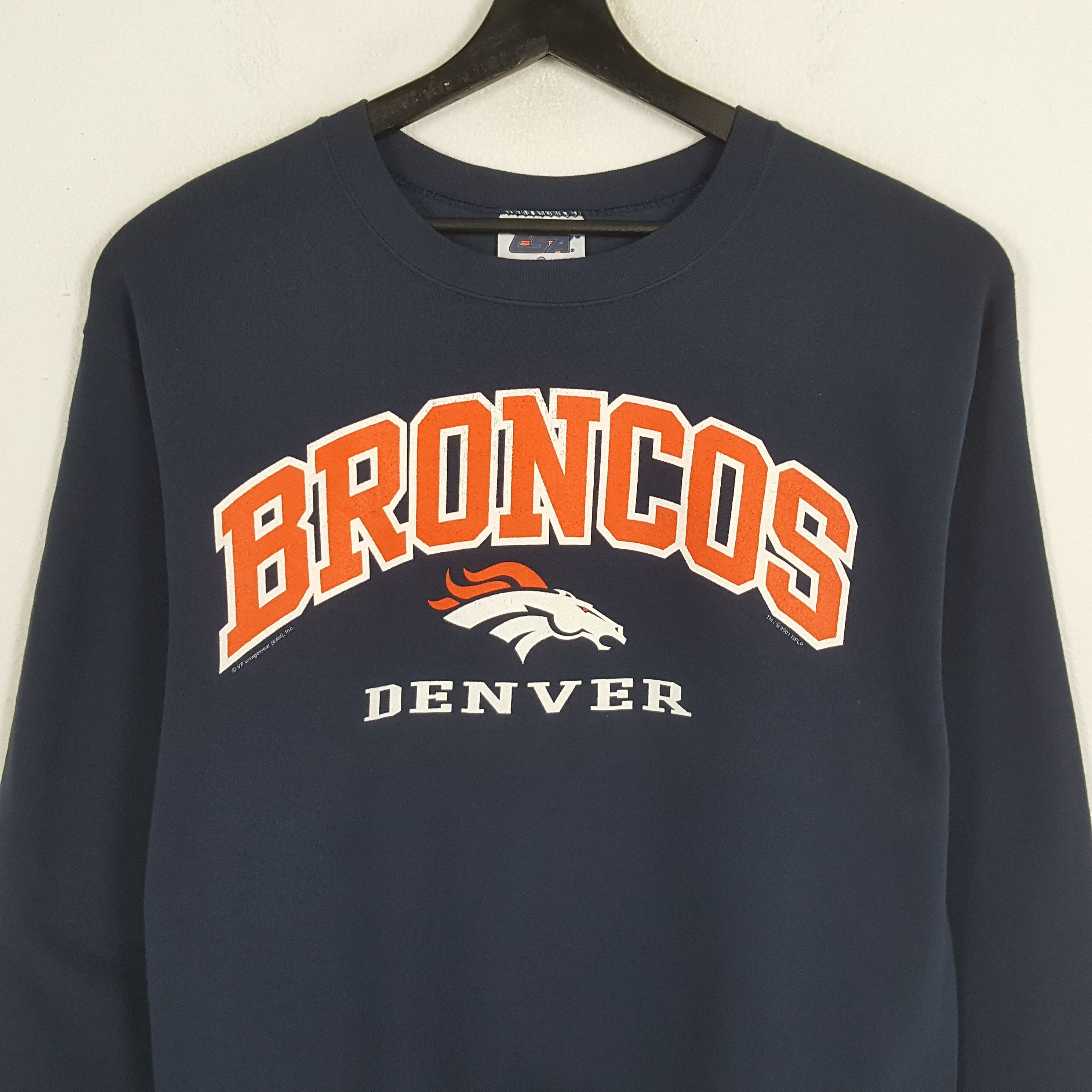 NFL BRONCOS DENVER NFL Football Team Vintage Swetahsirt Size US L / EU 52-54 / 3 - 2 Thumbnail