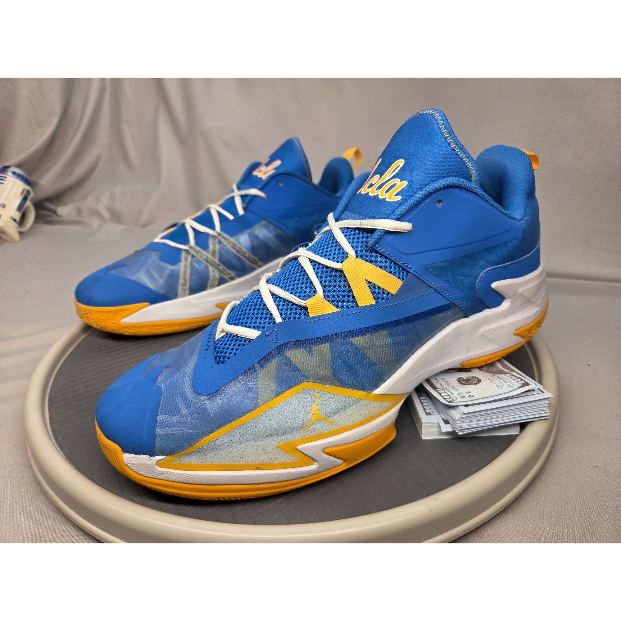 Jordan Brand Jordan One Take 3 OT3-1167620 UCLA PE Men’s Size 16 Promo Ra Size US 15 / EU 48 - 8 Thumbnail
