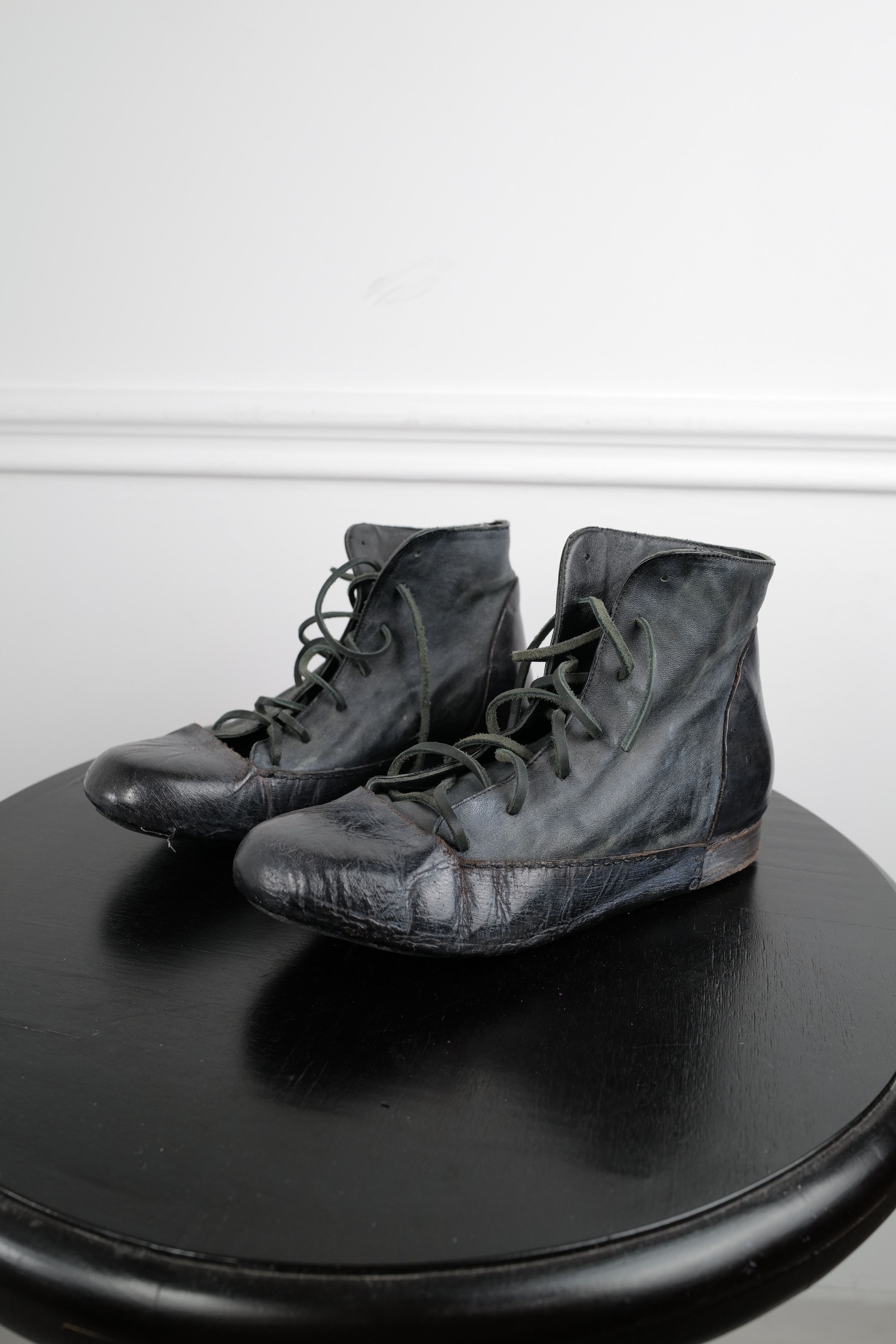 Individual Sentiments HI-TOP SHOES HANDCRAFTED BY MY ATELIER Size US 9 / EU 42 - 1 Thumbnail