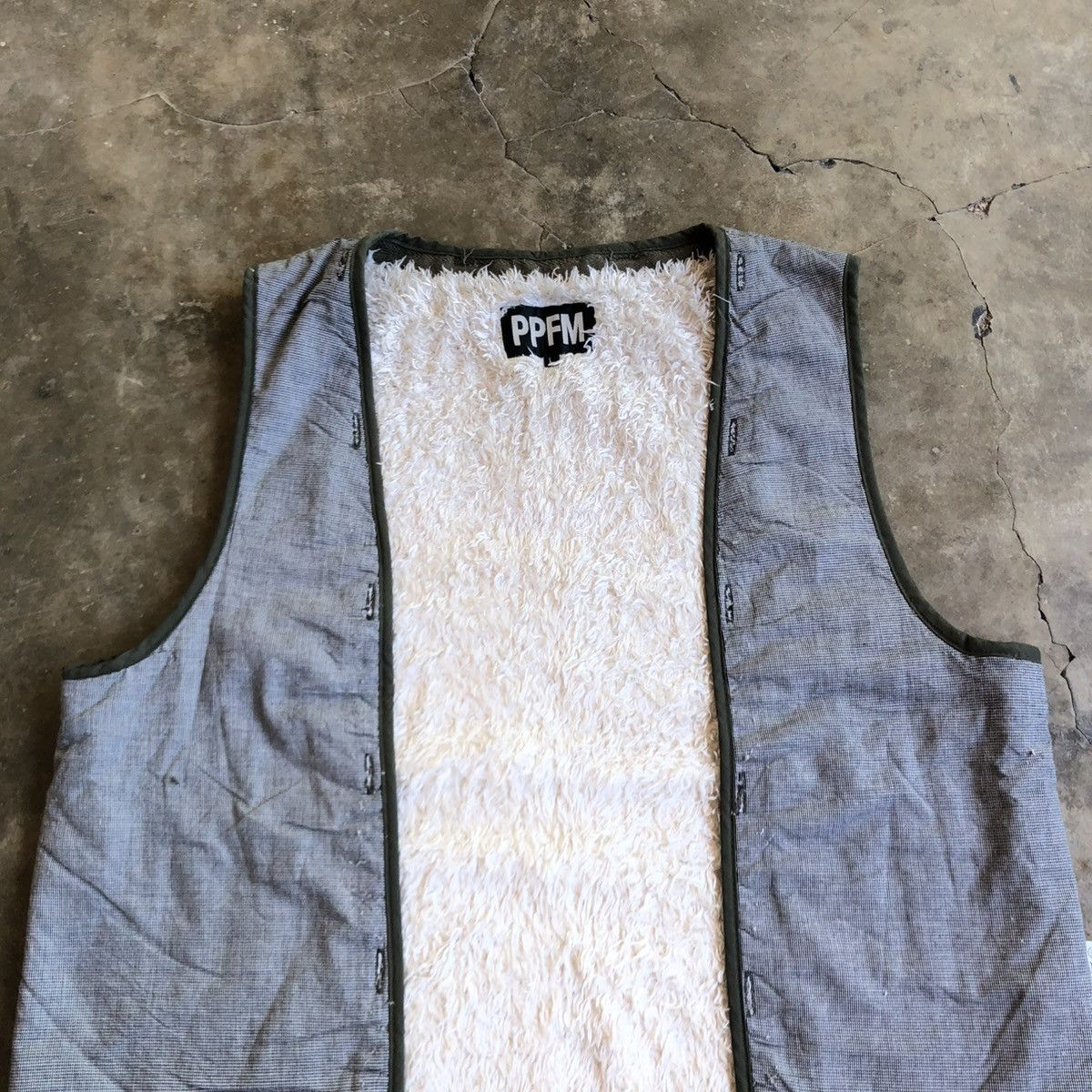PPFM 2000s PPFM Unique Reversible Inner Vest Ifsixwasnine Size US L / EU 52-54 / 3 - 2 Thumbnail