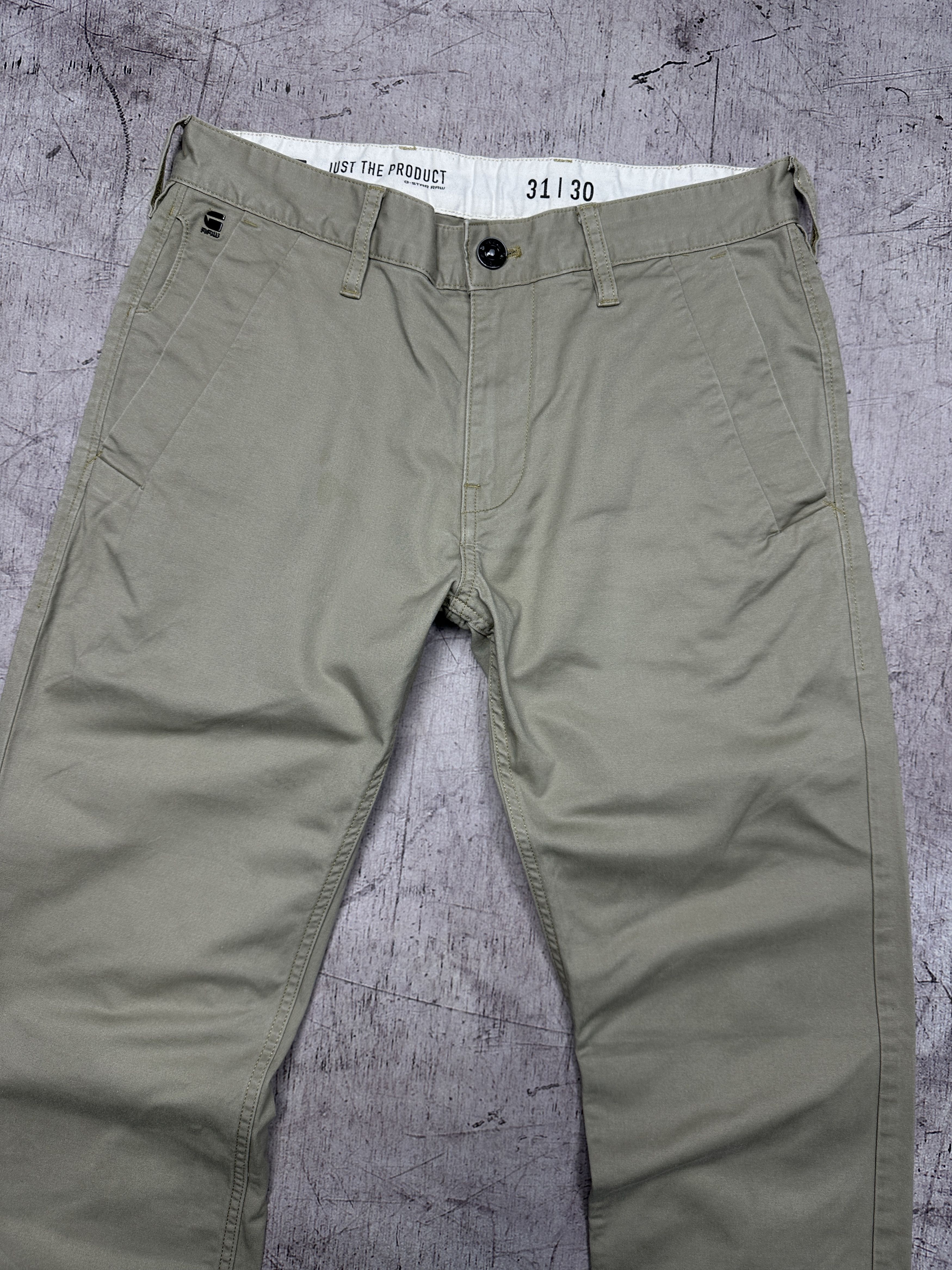 G-Star G Star Raw Mens Bronson Slim Chino Pants Size US 31 - 2 Thumbnail