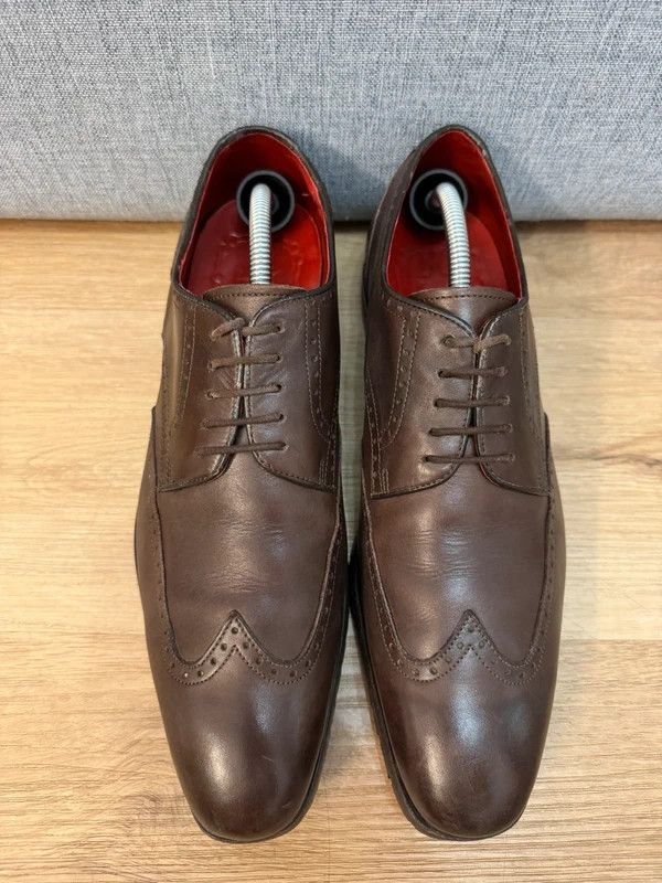 Wellensteyn Wellensteyn 4871 Derby Leather Brown Lace Ups size 43 Size US 10 / EU 43 - 4 Thumbnail