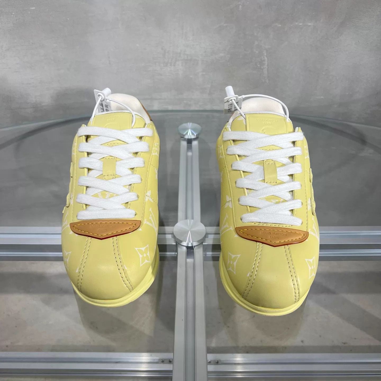 Louis Vuitton LV x Nigo Buttersoft FW25 Light Yellow UK3.5 (37.5) Size US 7 / IT 37 - 1 Thumbnail