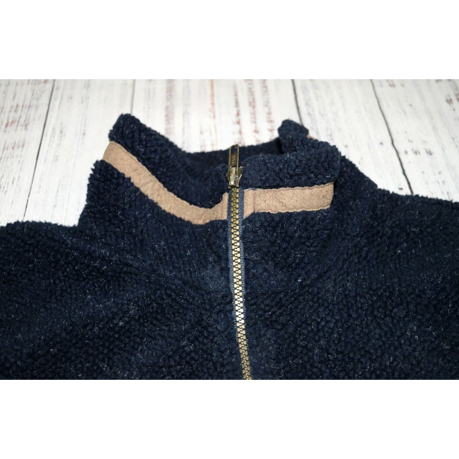 Vintage VINTAGE Columbia SHERPA ZIP Jacket MEN M NAVY Fleece 90s Outdoor Casual Logo/Full Zip (USA) Size US M / EU 48-50 / 2 - 4 Thumbnail
