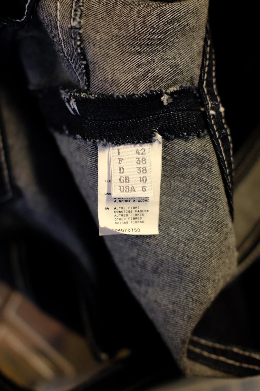 Other 00's Philosophy di Alberta Ferreti Denim Dress Size XXS / US 00 / IT 34 - 6 Thumbnail