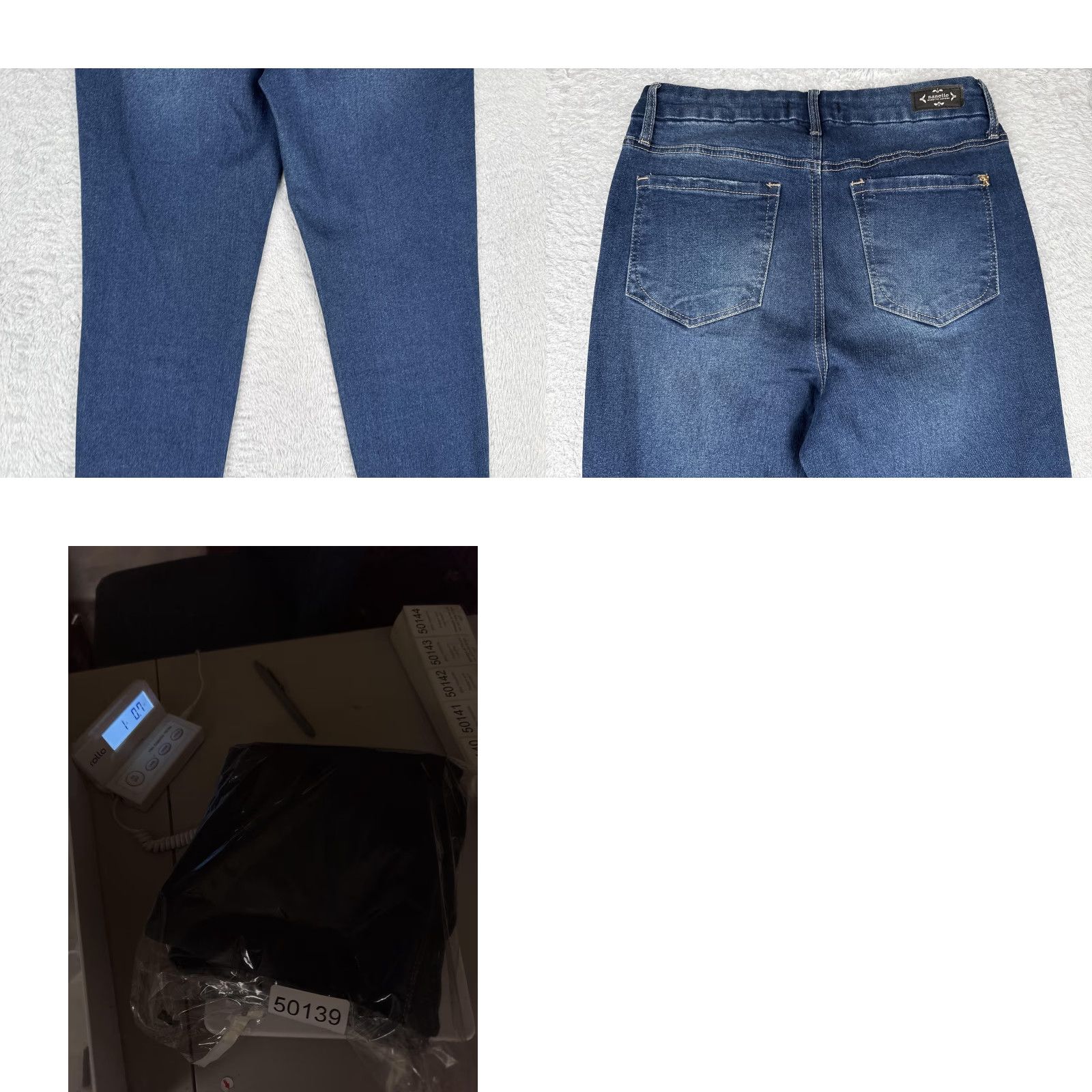 Nanette Lepore Nanette Lepore Jeans Womens 6 Blue Belle High Rise Ankle Skinny Stretch Denim Regular Slim Cotton Polyester Spandex 5-Pocket Design Womens Blue Jeans Size 28" / US 6 / IT 42 - 10 Thumbnail