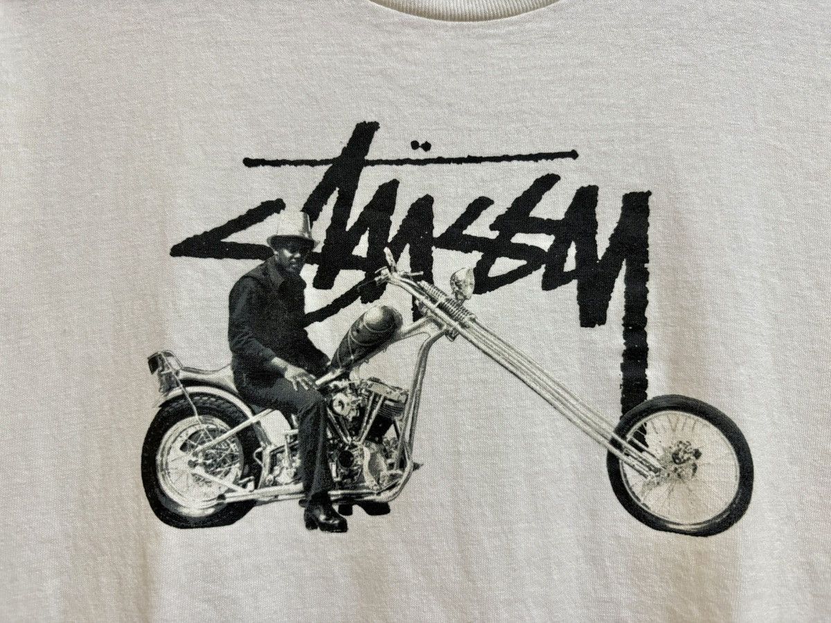 Stussy Vintage Y2k Stussy Chopper Streetwear T-Shirt Size US S / EU 44-46 / 1 - 3 Thumbnail