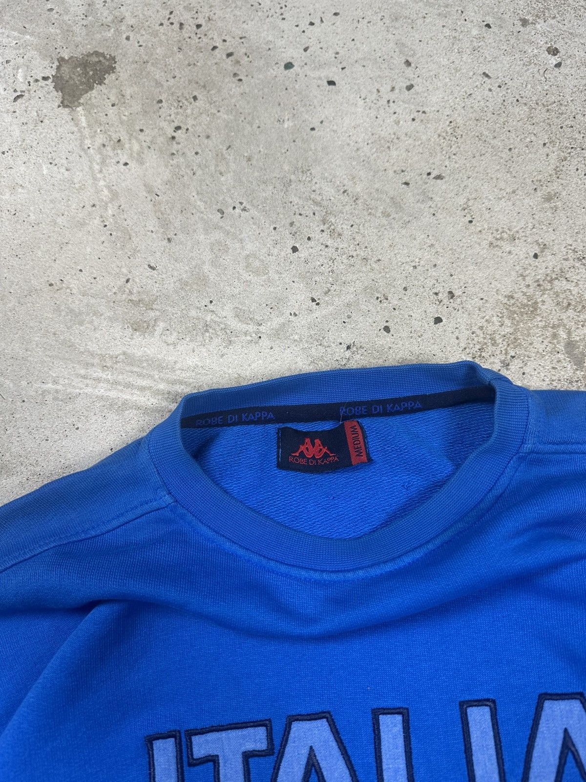 Kappa Vintage Y2K Kappa x Italy Training Top Jumper Sweatshirt Size US M / EU 48-50 / 2 - 9 Thumbnail