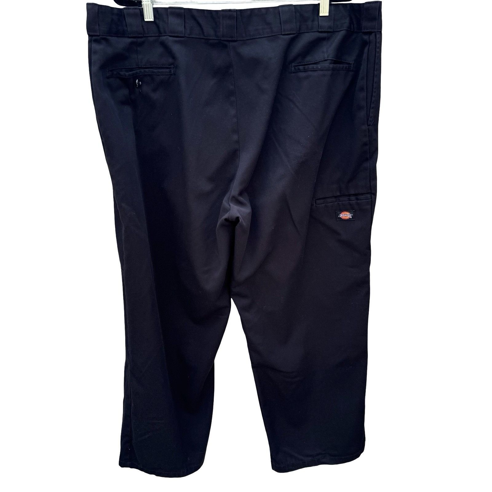 Dickies Dickies Mens Loose Fit Double Knee Work Pants Black Straight Size US 42 / EU 58 - 6 Thumbnail