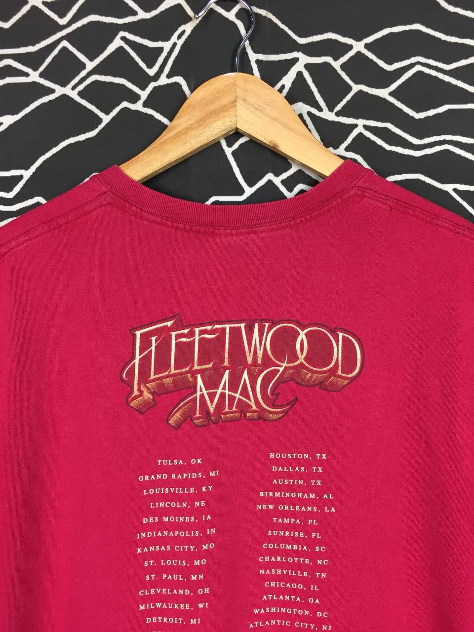 Band Tees × Vintage Fleetwood Mac British Rock Band In Concert 2019 Tour Tee Size US L / EU 52-54 / 3 - 8 Thumbnail