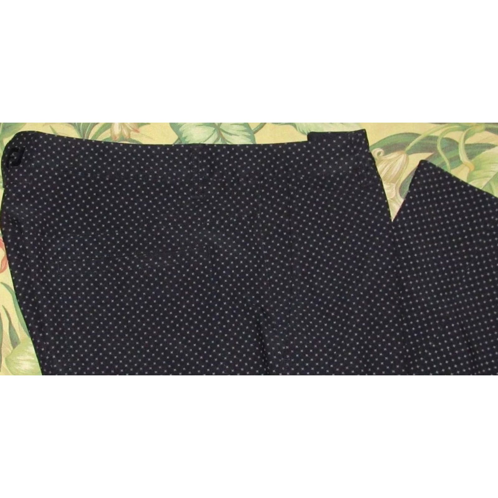 Footjoy FOOTJOY Navy Blue Printed Golf Pants 35 x 32 Size US 35 - 2 Thumbnail