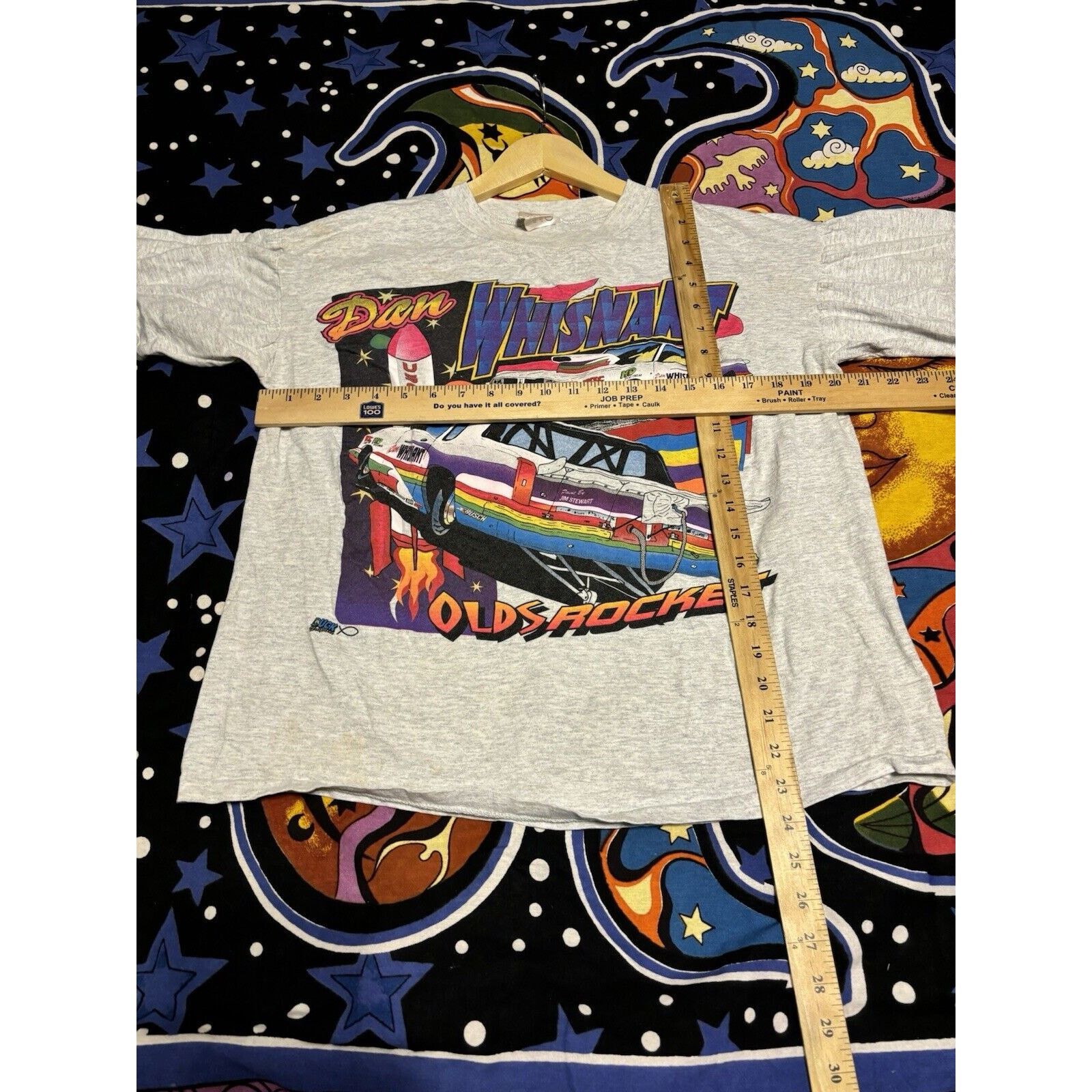Other Vintage Dan Rocket Nascar Vintage Racing T-shirt grey size L Size US L / EU 52-54 / 3 - 4 Thumbnail