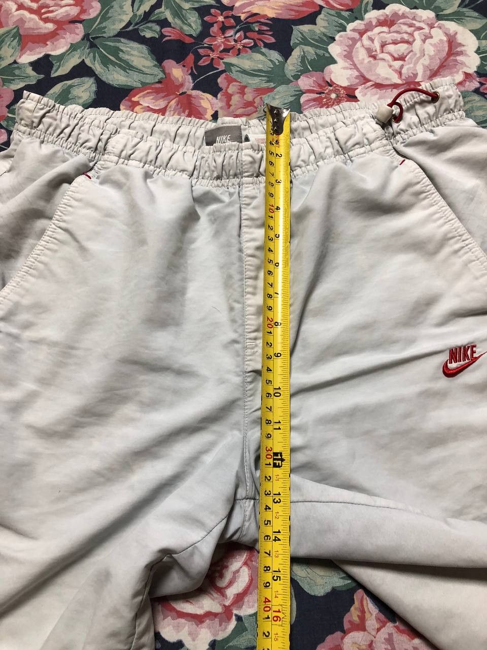 Nike Vintage Nike Swoosh Drill Nylon Shorts streetwear Size US 34 / EU 50 - 9 Thumbnail