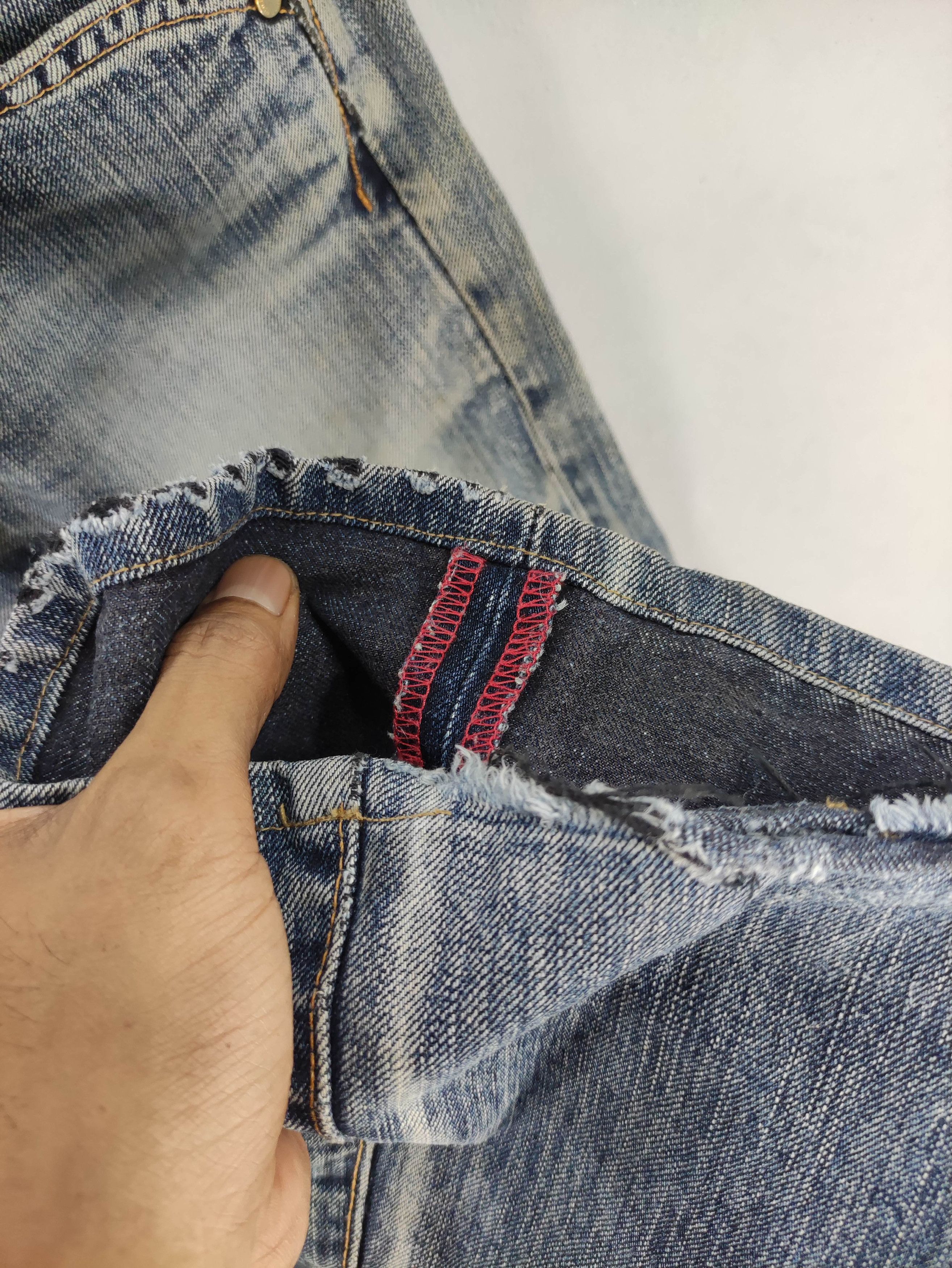 Edwin Vintage Edwin 503 Distressed Denim Jeans Flare Bootcut Size US 32 / EU 48 - 20 Thumbnail