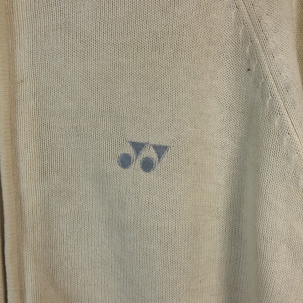 Vintage DL Yonex japan vintage White Knitwear #C751 Size US M / EU 48-50 / 2 - 9 Thumbnail