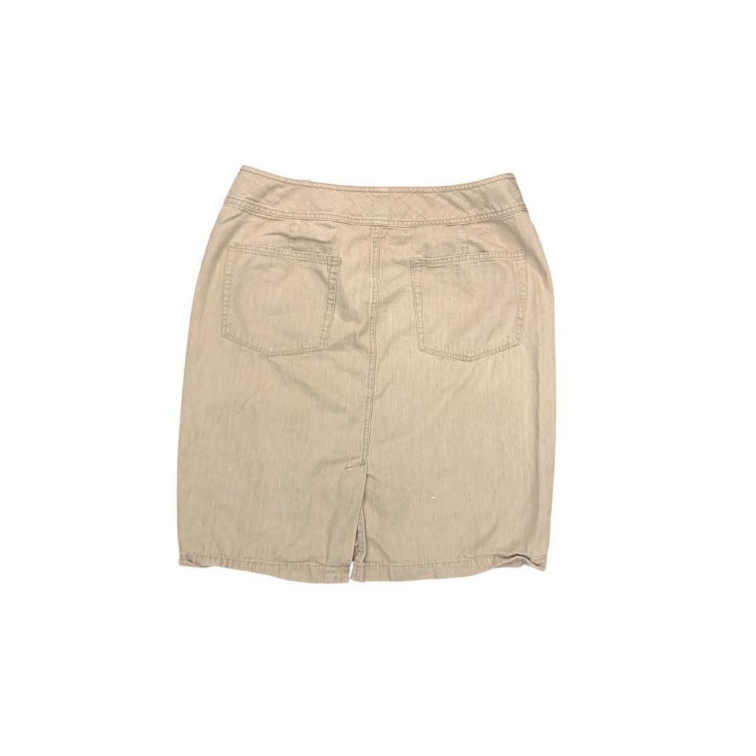 Lauren Ralph Lauren Vintage Polo Ralph Lauren LRL Khaki Skirt Cargo Cotton sz 12 Size 34" / US 12 / IT 48 - 3 Thumbnail